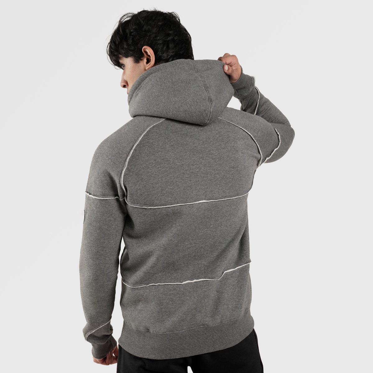men track top zip gym jacket training outerwear side view Men Track Top Gymarmour Pakistan
