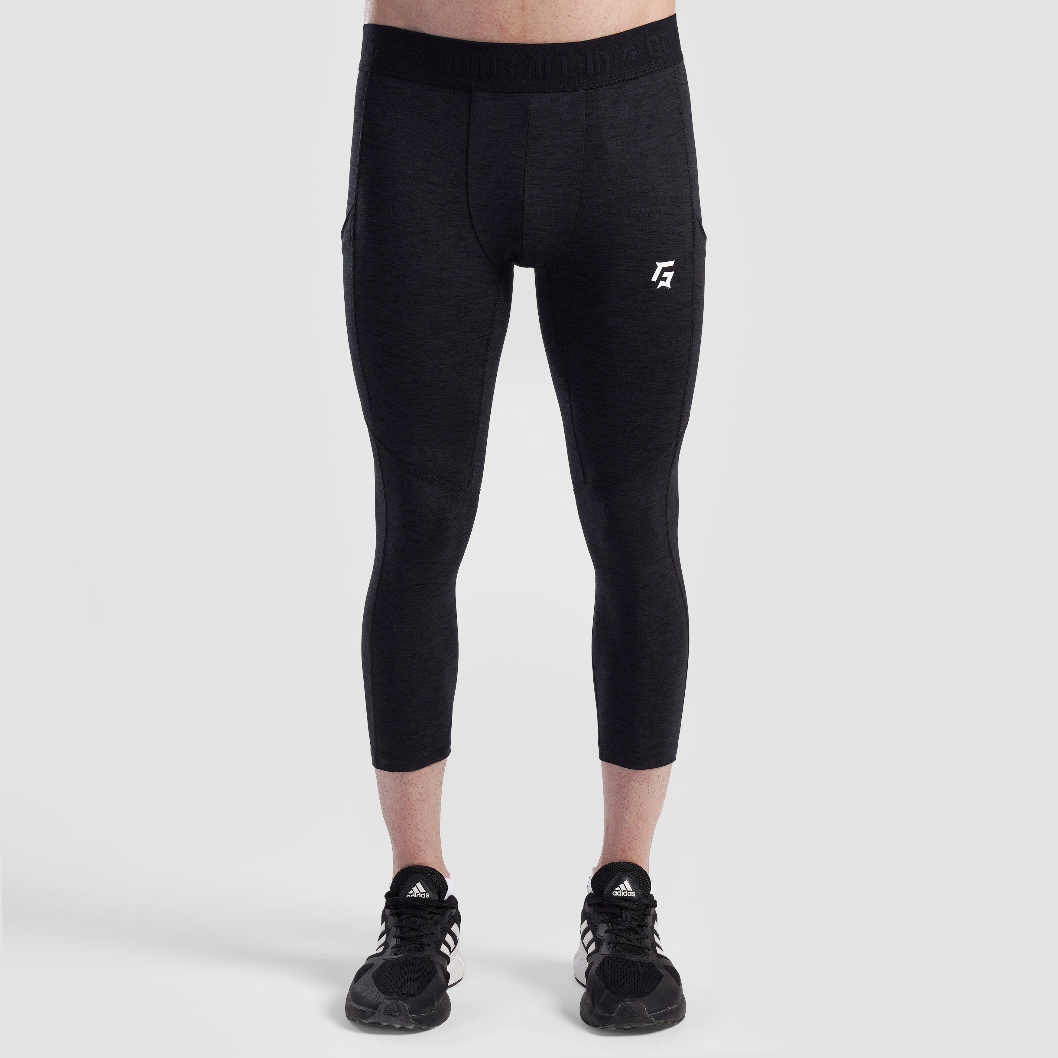 GA Compression 3/4 Pants 2.0 (Charcoal)
