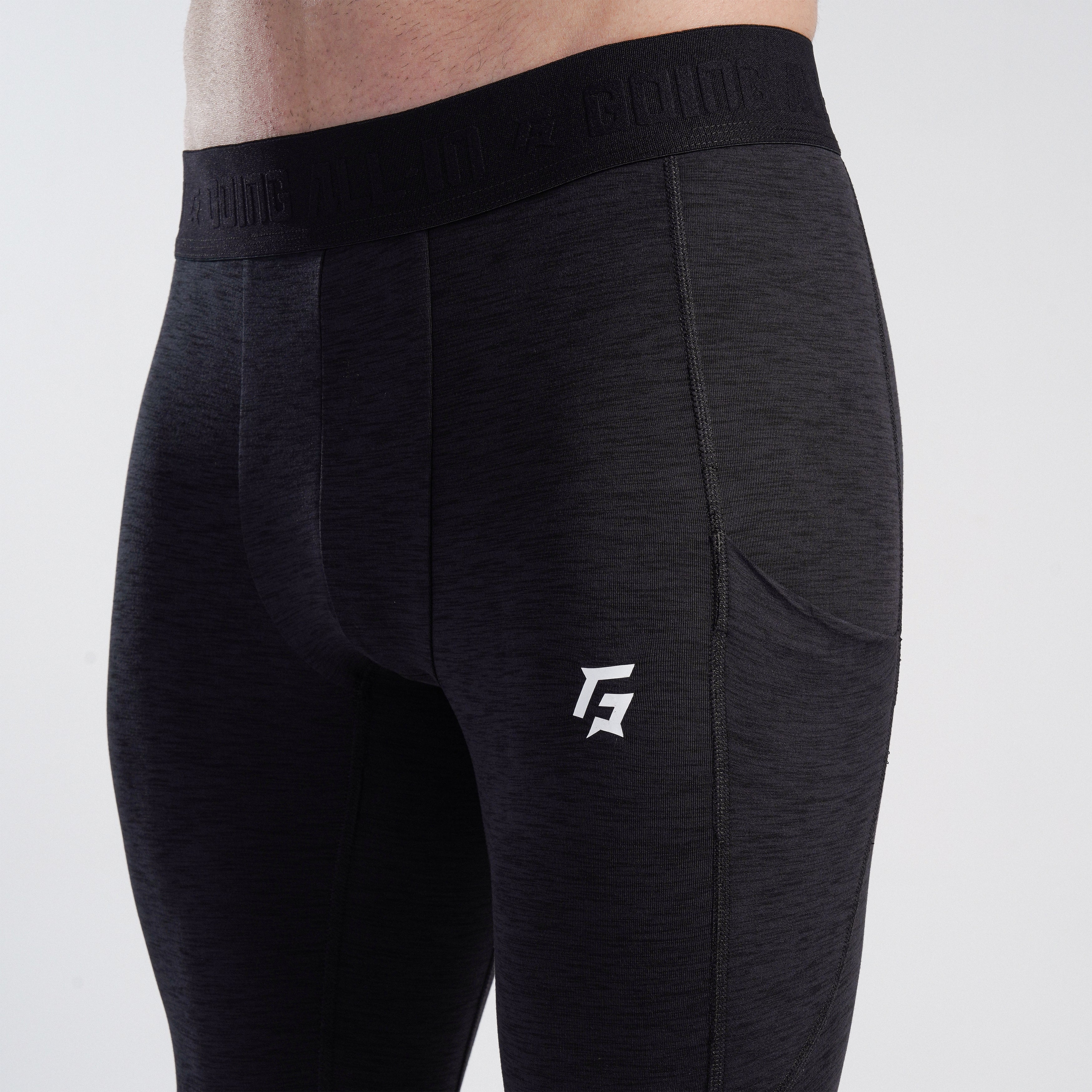 GA Compression 3/4 Pants 2.0 (Charcoal)