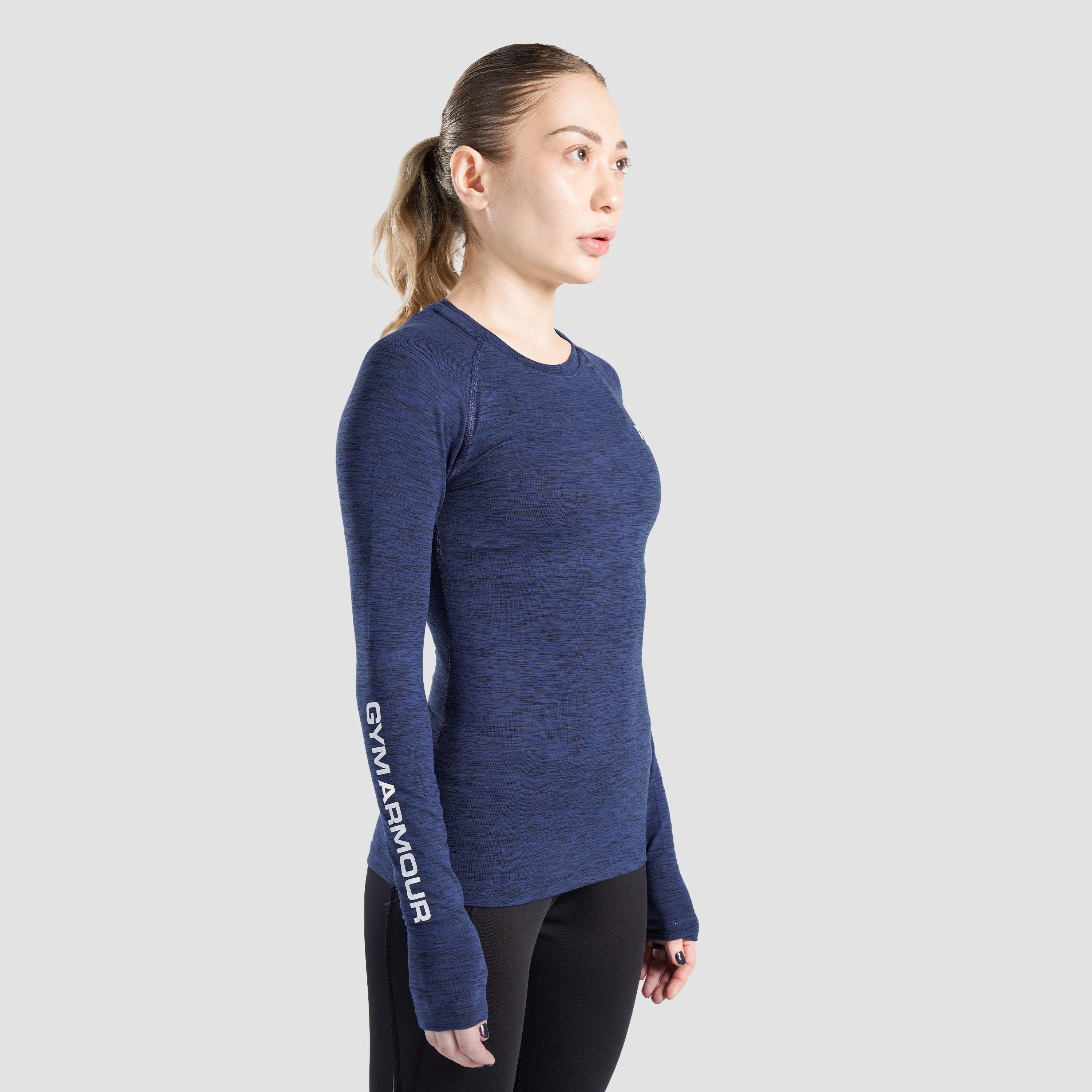 Prime Compression Long Sleeves (Navy)