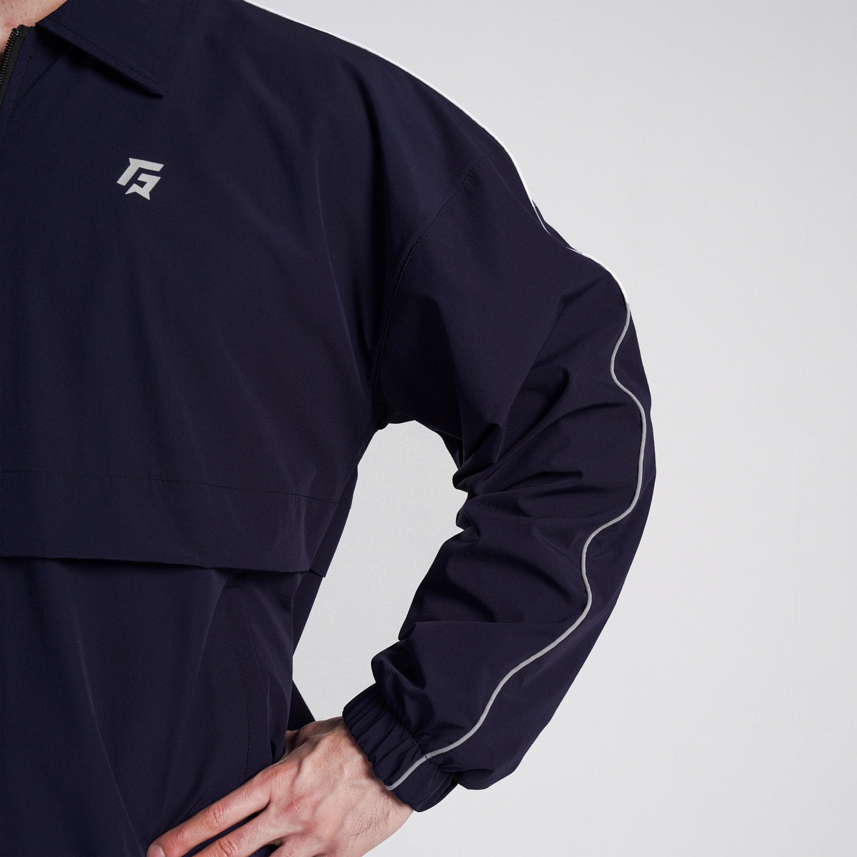 Maxout Track Top (Navy)