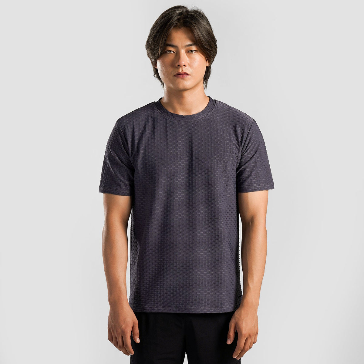 unisex gym t-shirt sportswear breathable workout tee front view Unisex T-Shirt GymArmour Pakistan