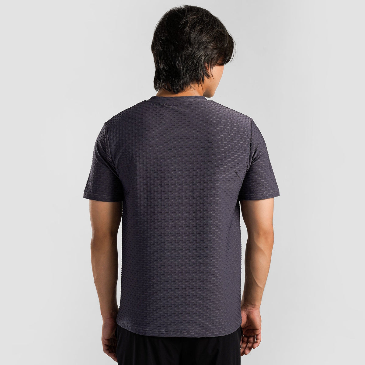 unisex gym t-shirt sportswear breathable workout tee side view Unisex T-Shirt Gym Armour Pakistan