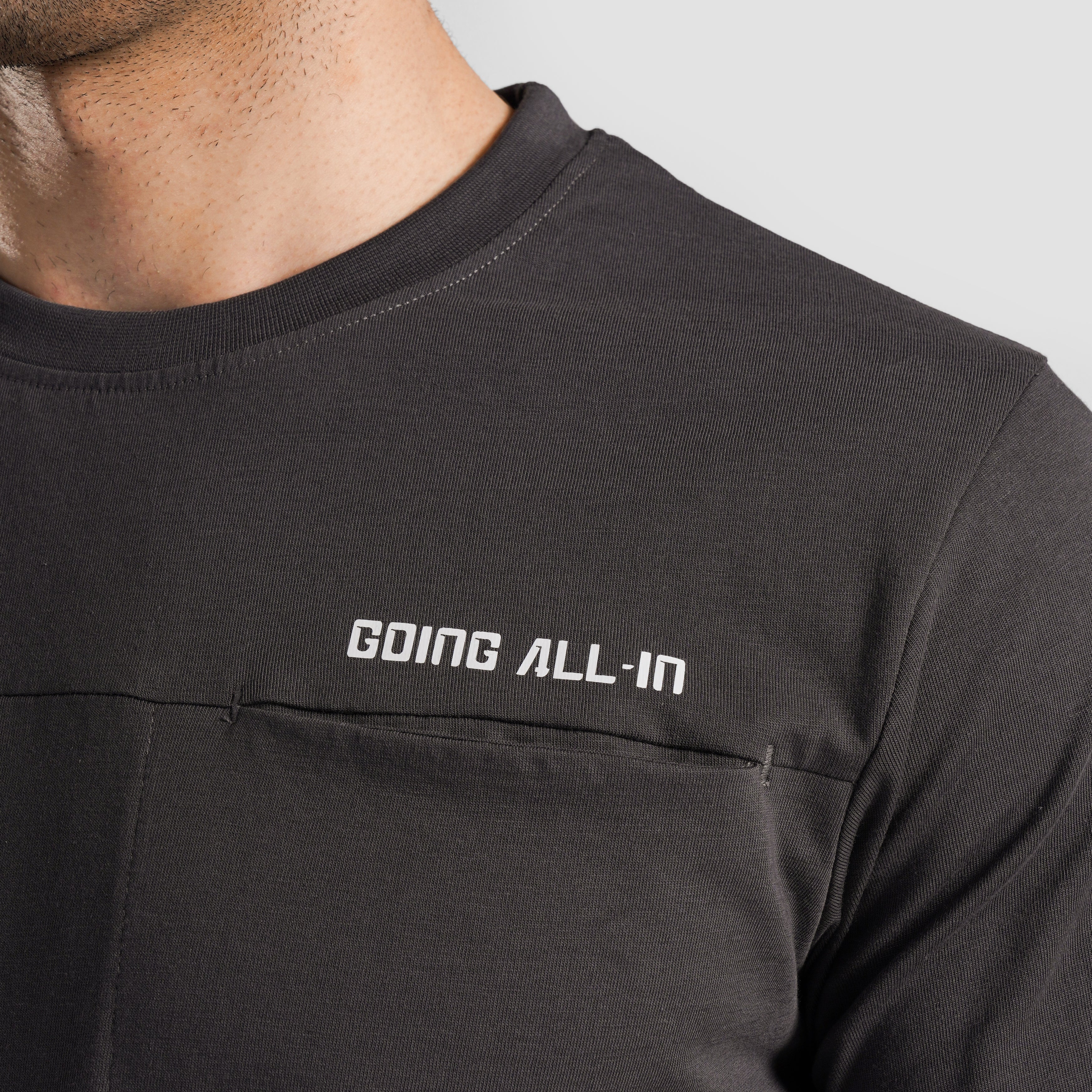 Power Move Tee (Dark Grey)