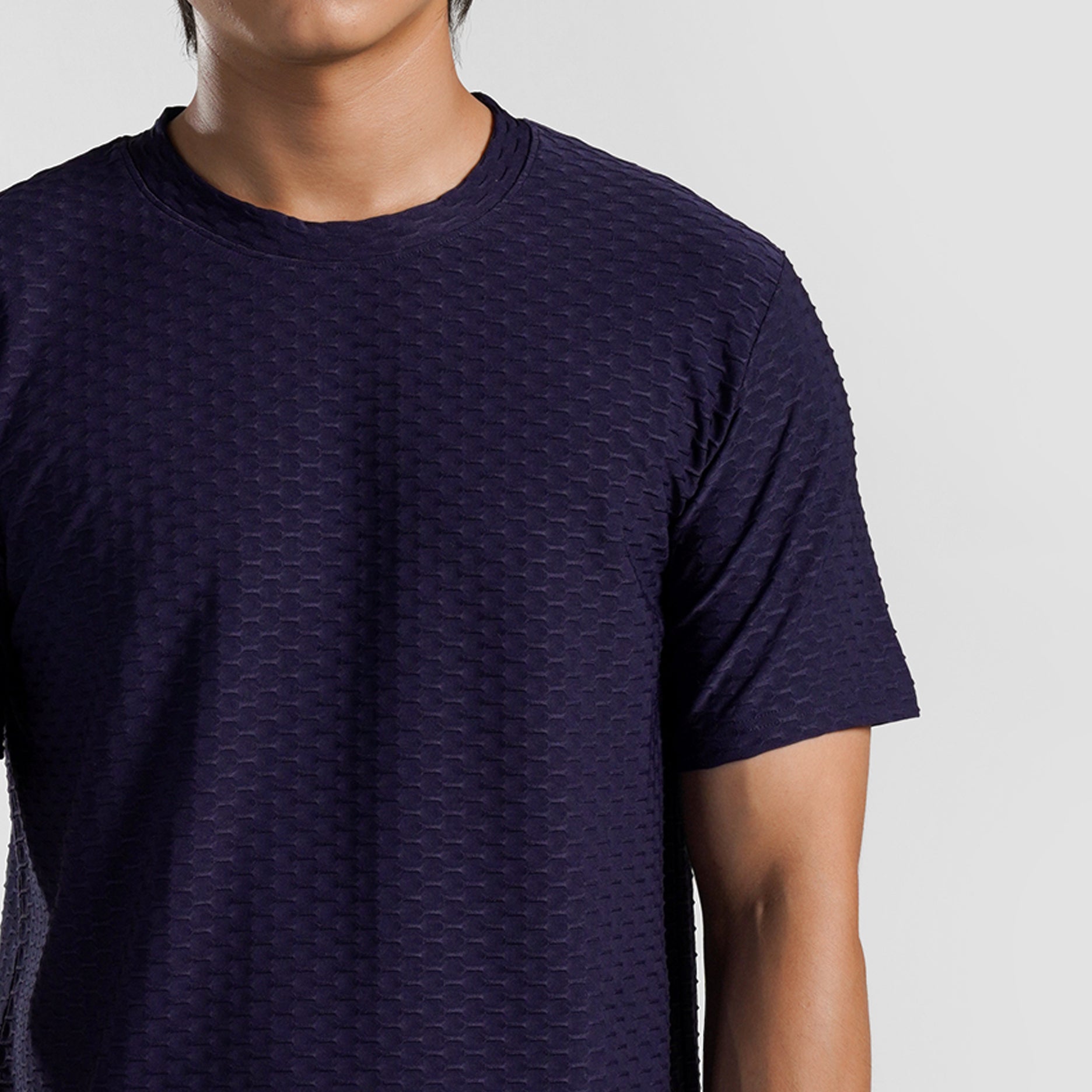 GridLock Tee (Navy)