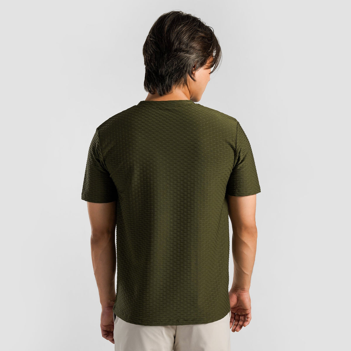 unisex gym t-shirt sportswear breathable workout tee side view Unisex T-Shirt Gymarmour Pakistan