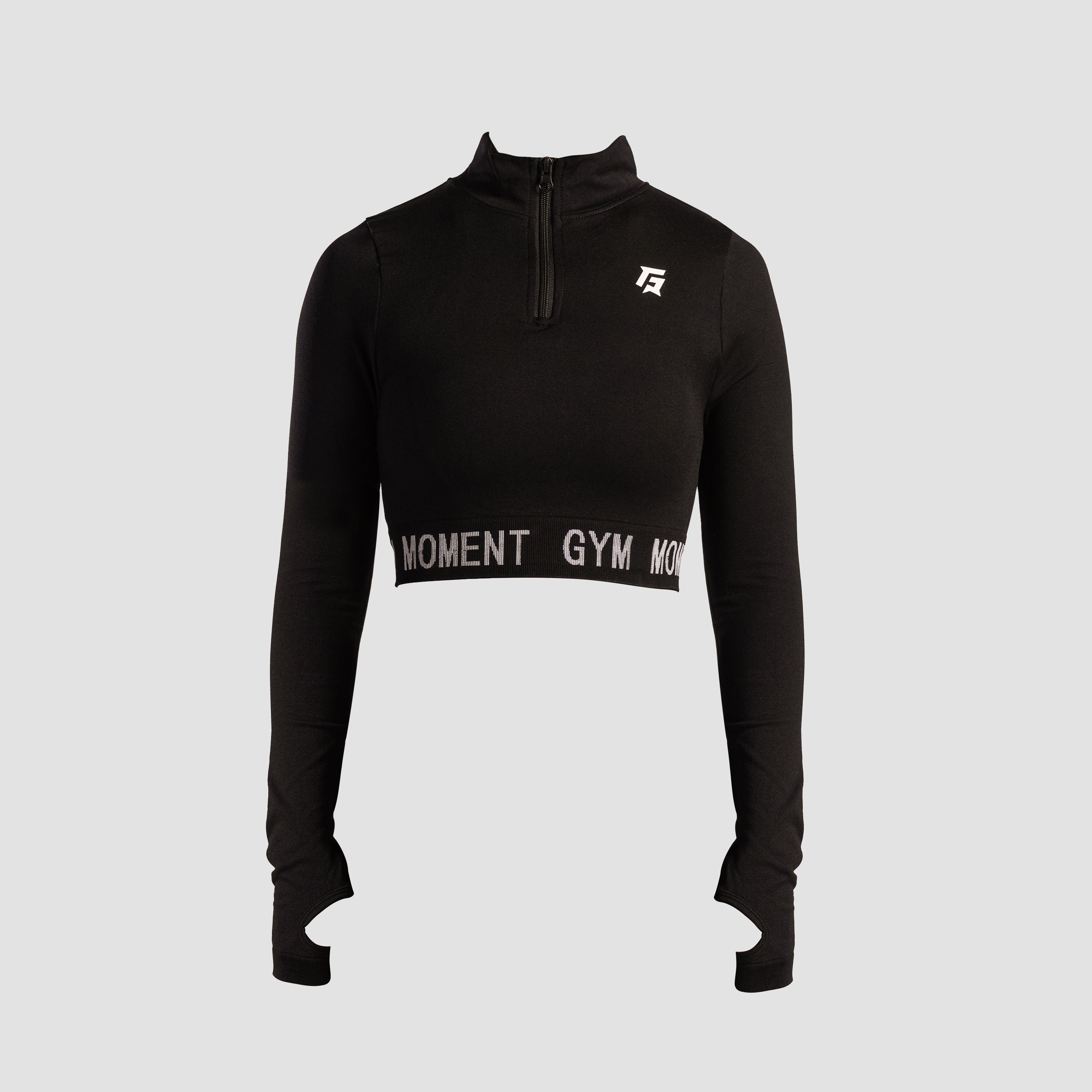 ArmourFit Crop Jacket (Black)