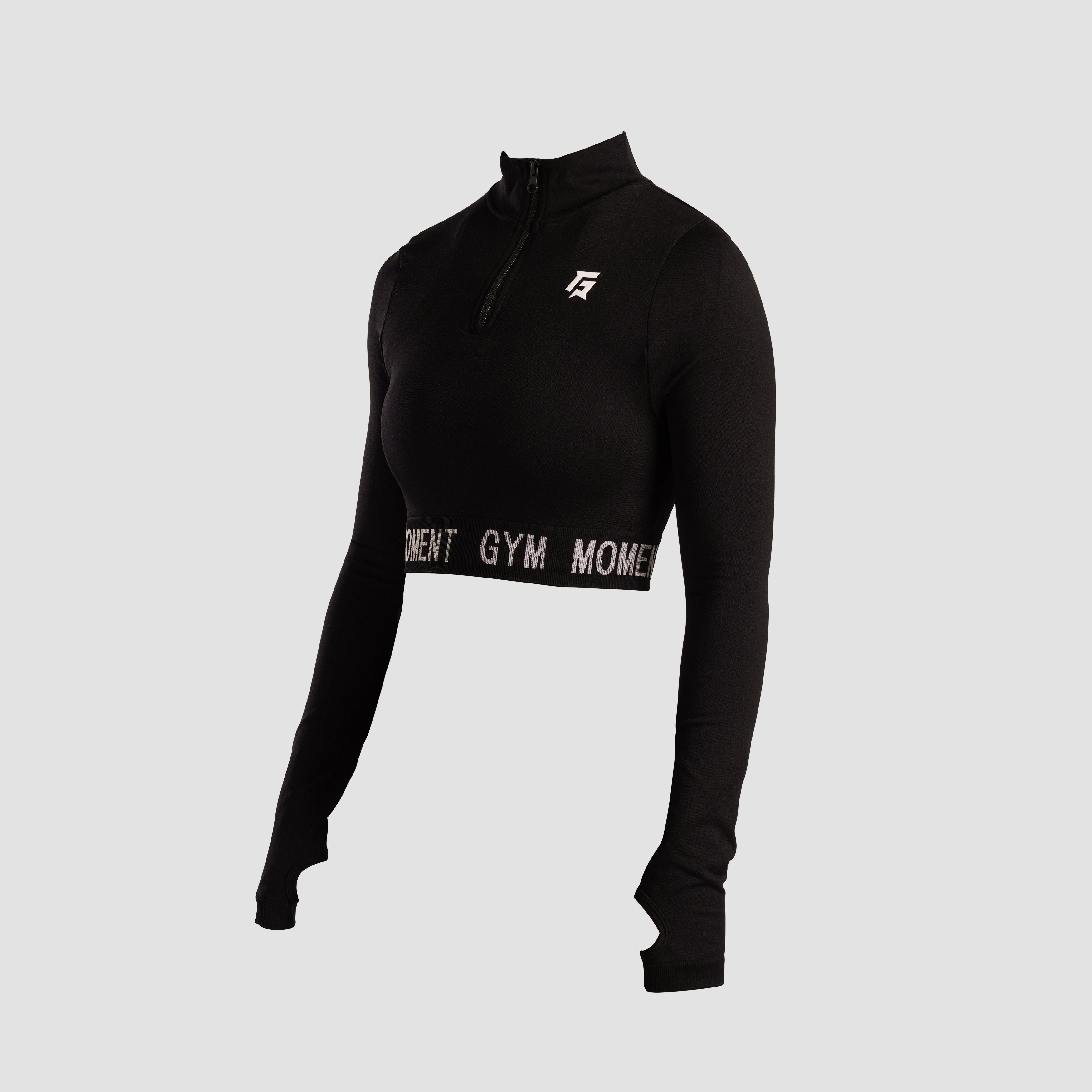ArmourFit Crop Jacket (Black)