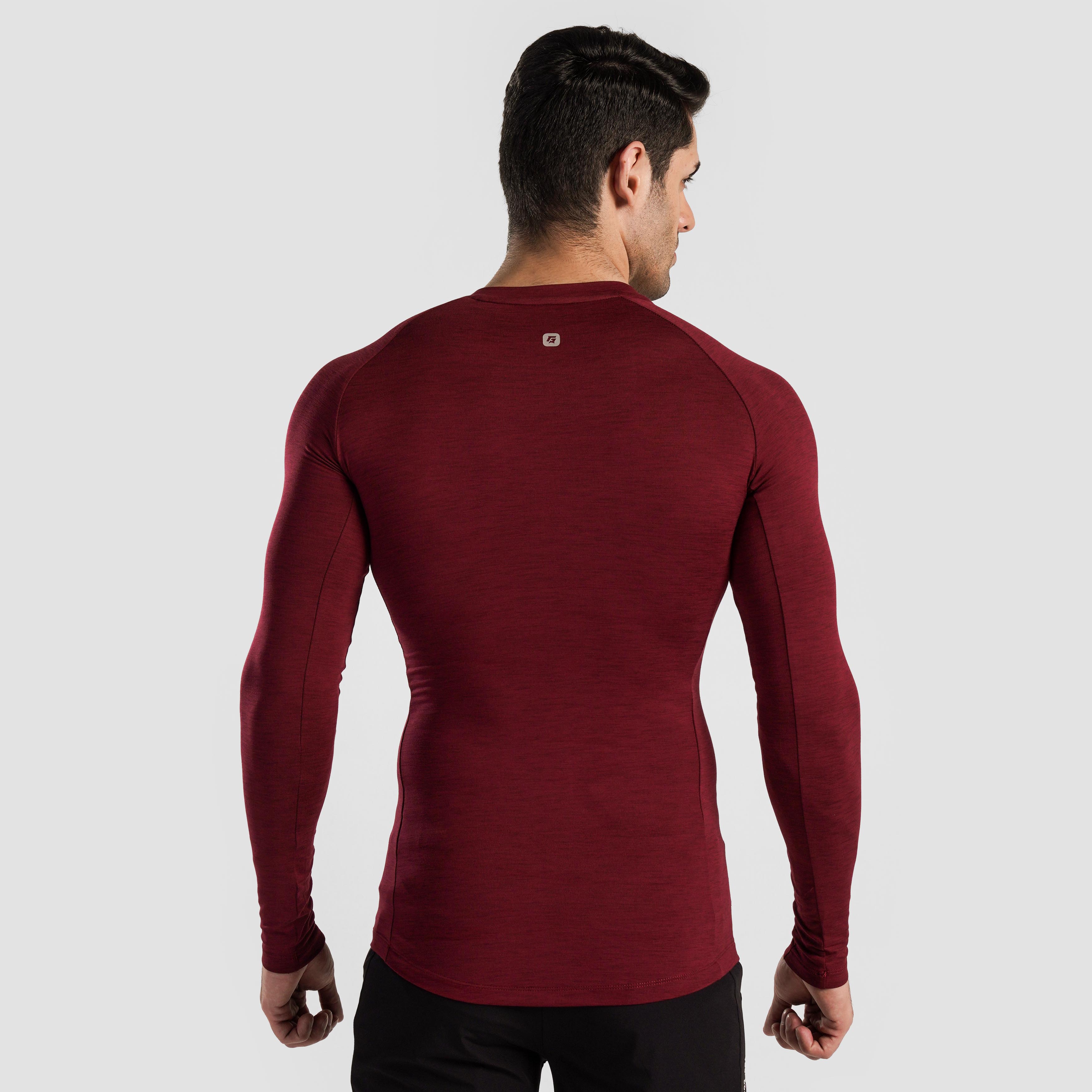 Ultimate Compression Long Sleeves (Maroon)