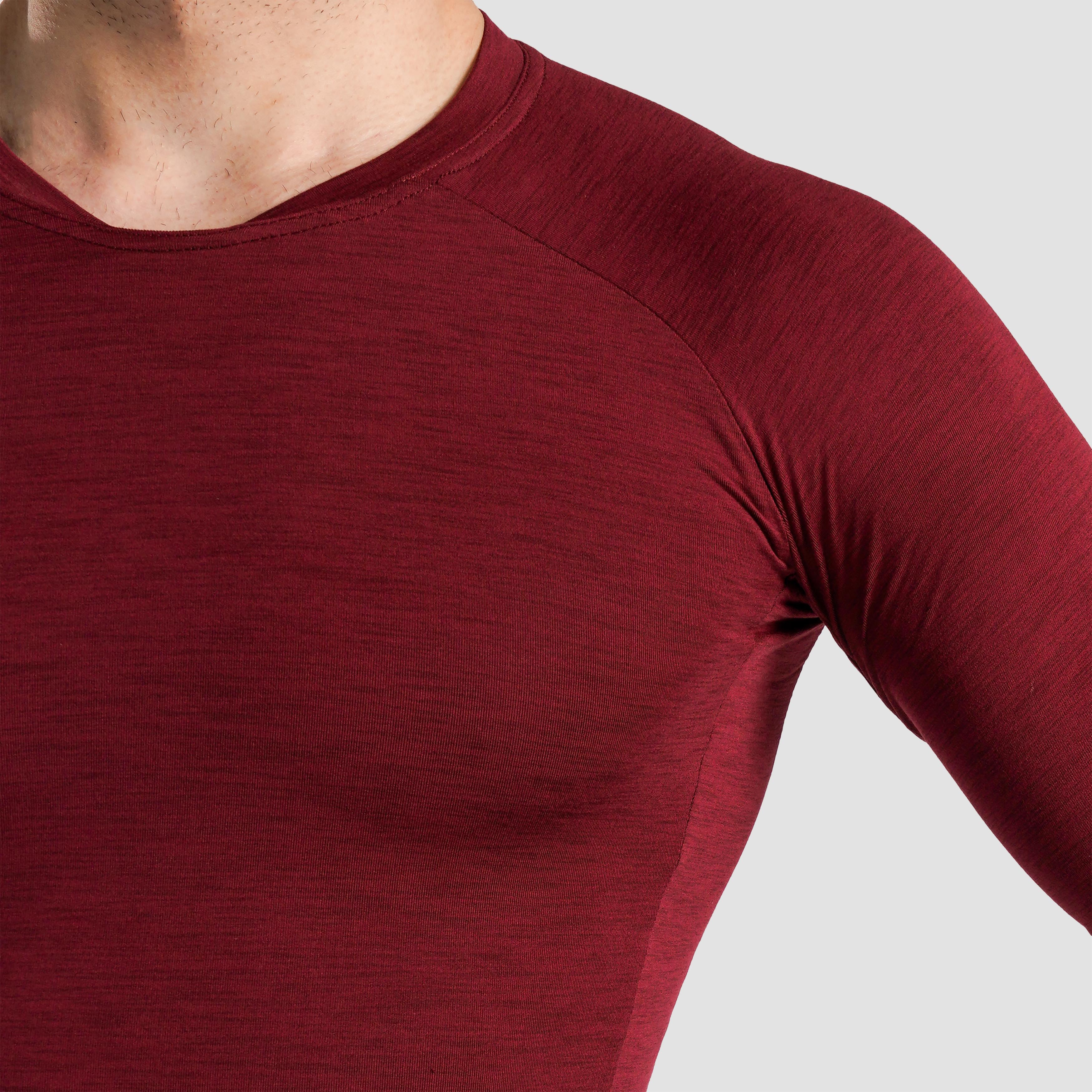 Ultimate Compression Long Sleeves (Maroon)
