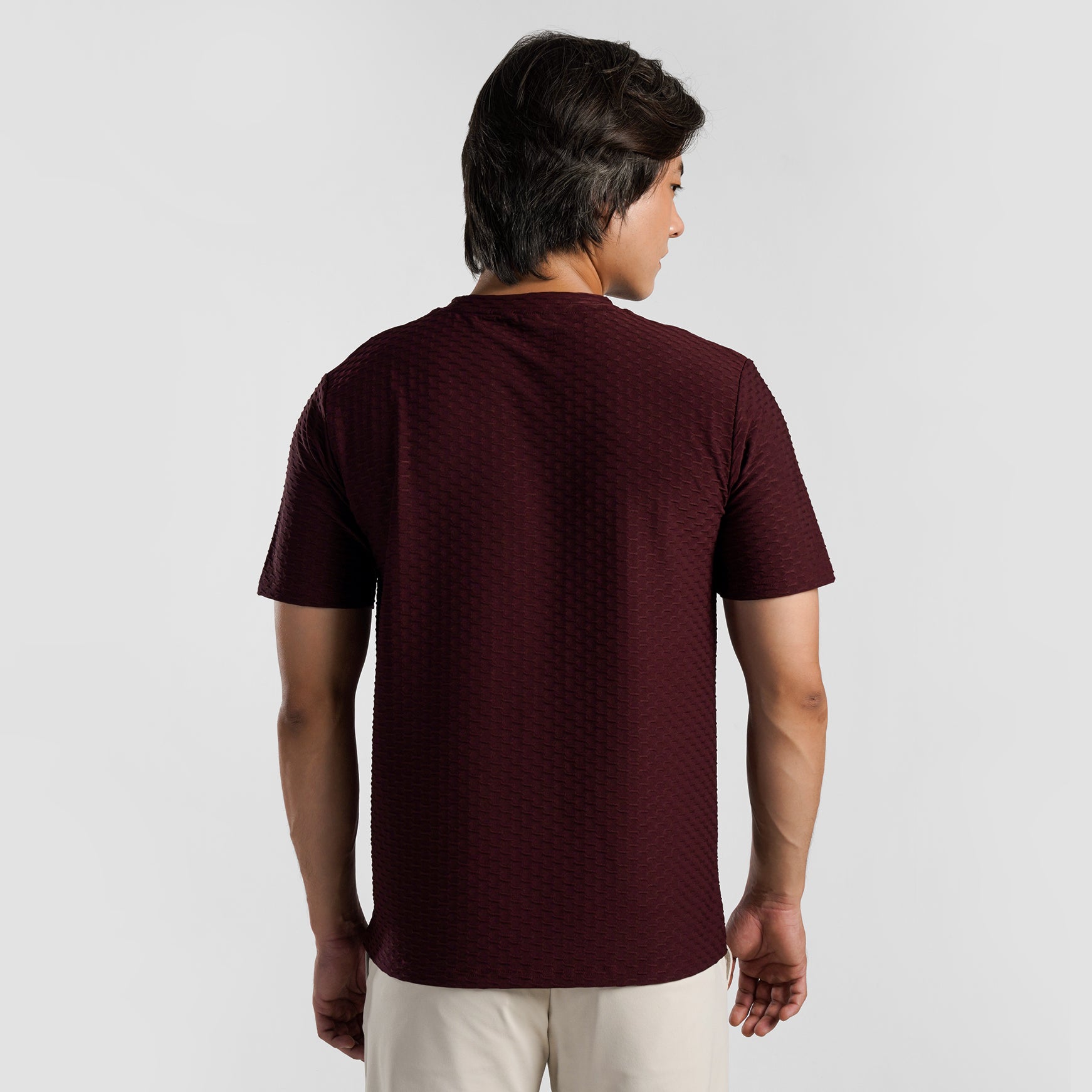 GridLock Tee (Maroon)