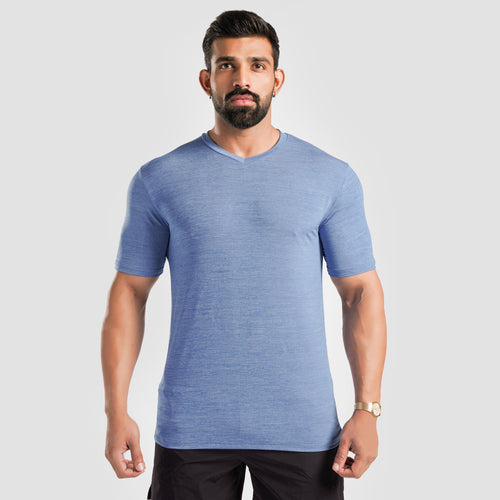 Jersy Vibe Tee (Light Blue)