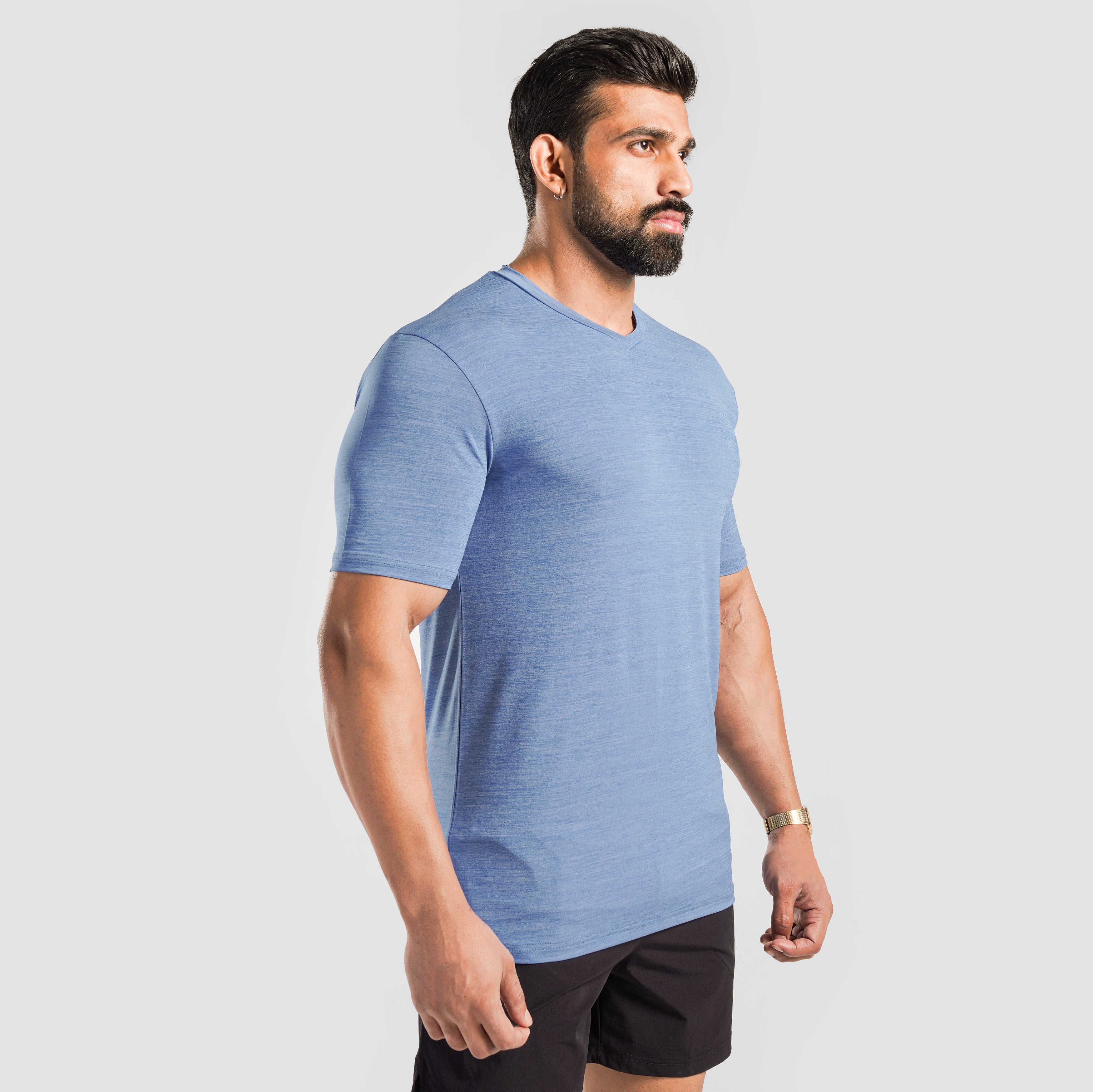 Jersy Vibe Tee (Light Blue)