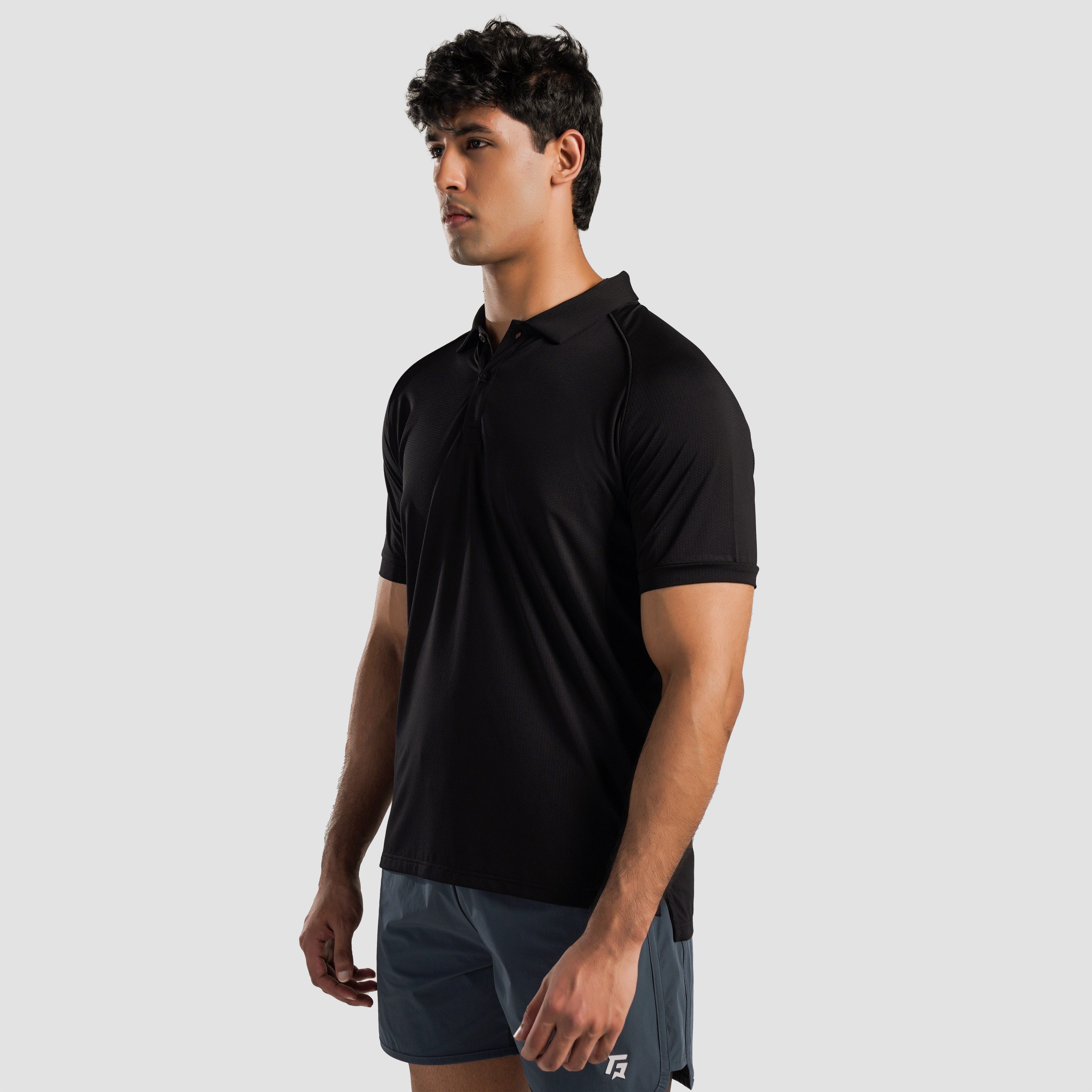 Prime Polo Shirt (Black)