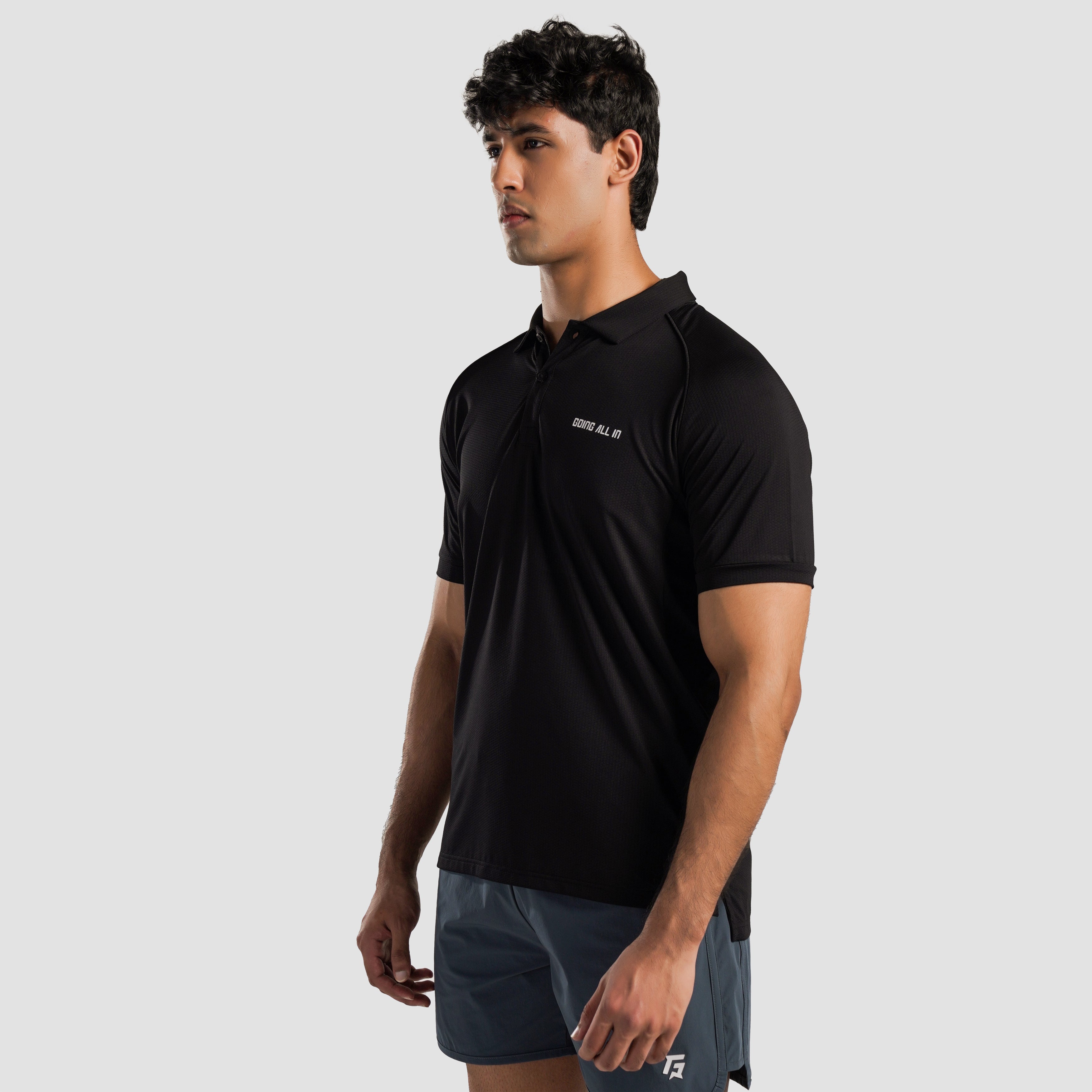 Prime Polo Shirt (Black)