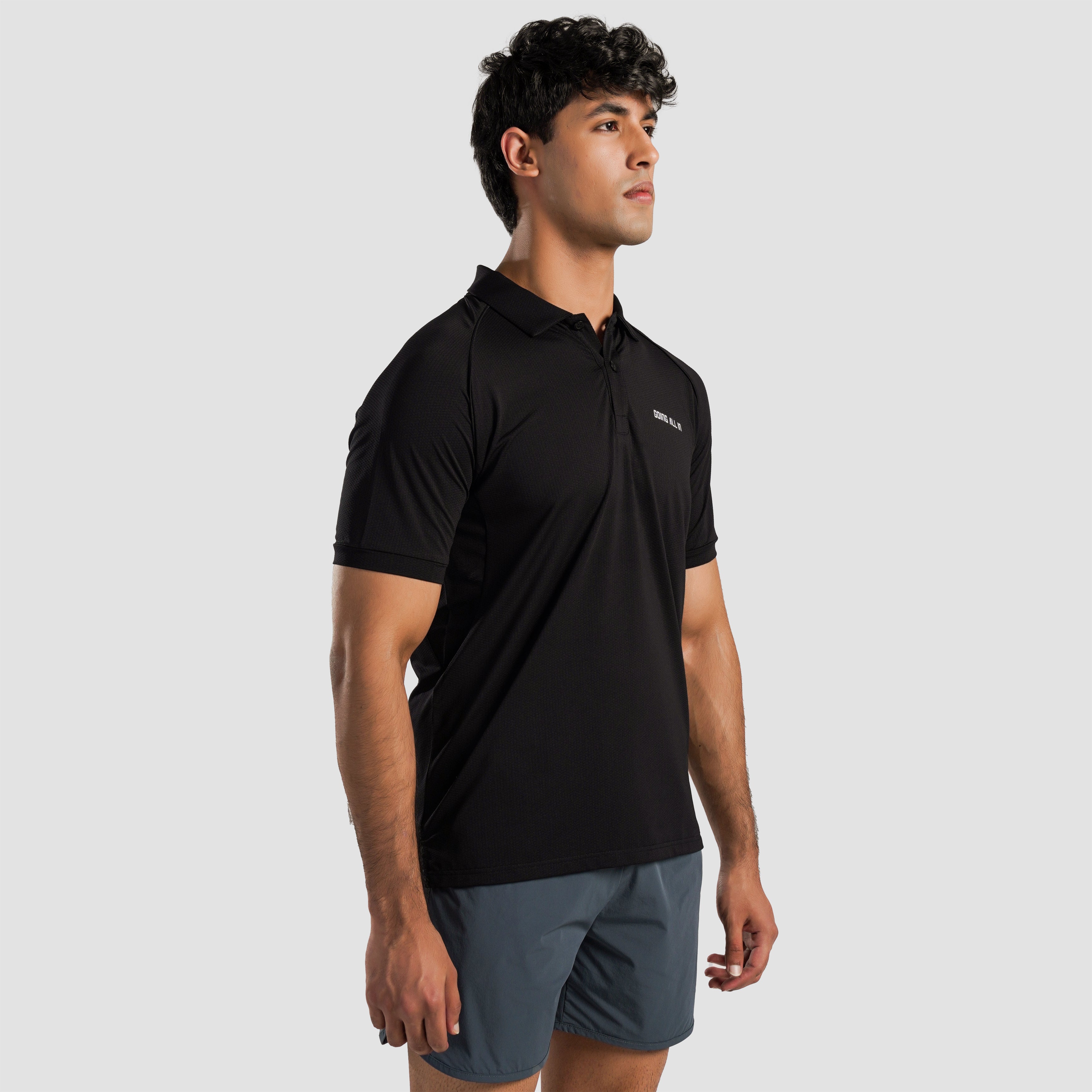 Prime Polo Shirt (Black)