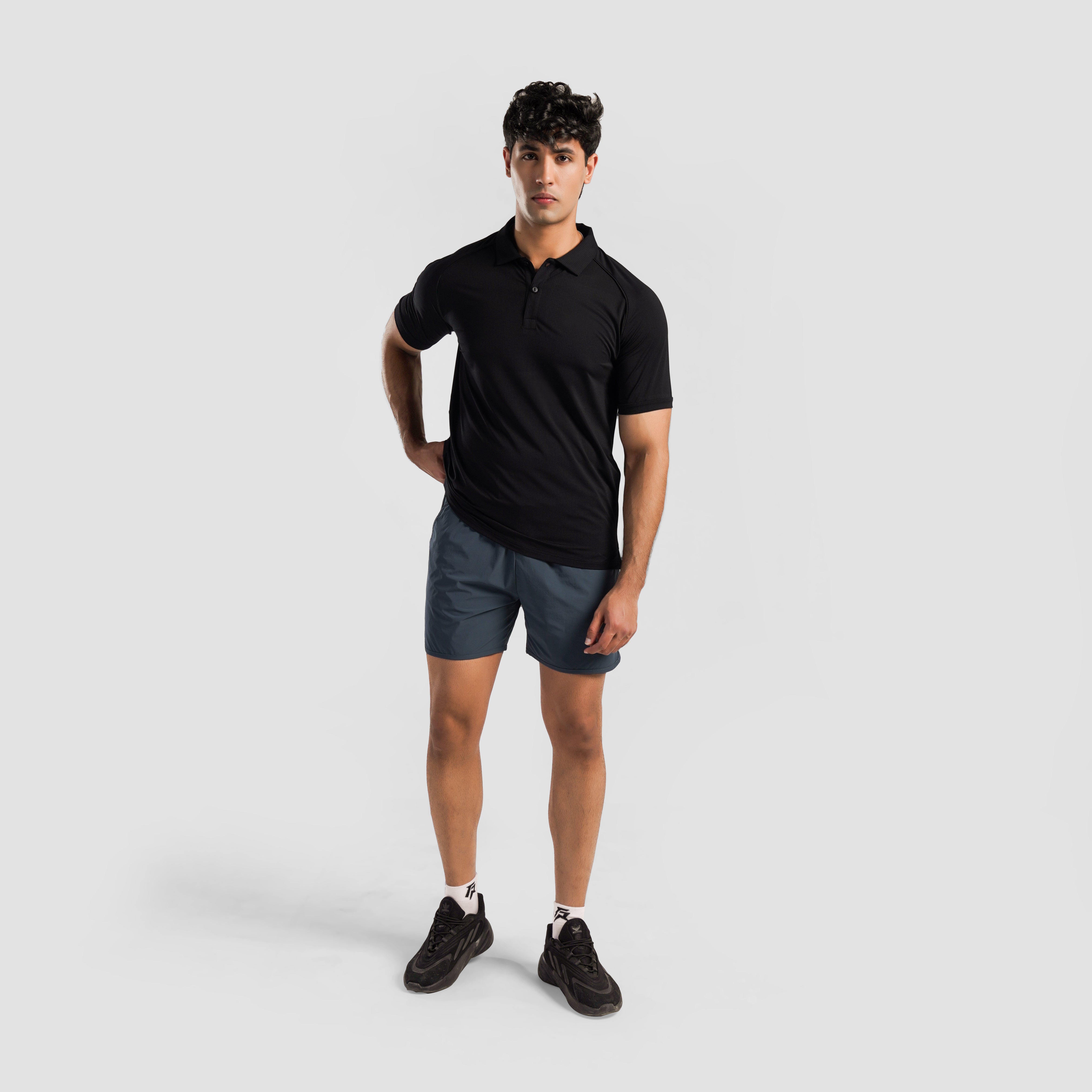 Prime Polo Shirt (Black)