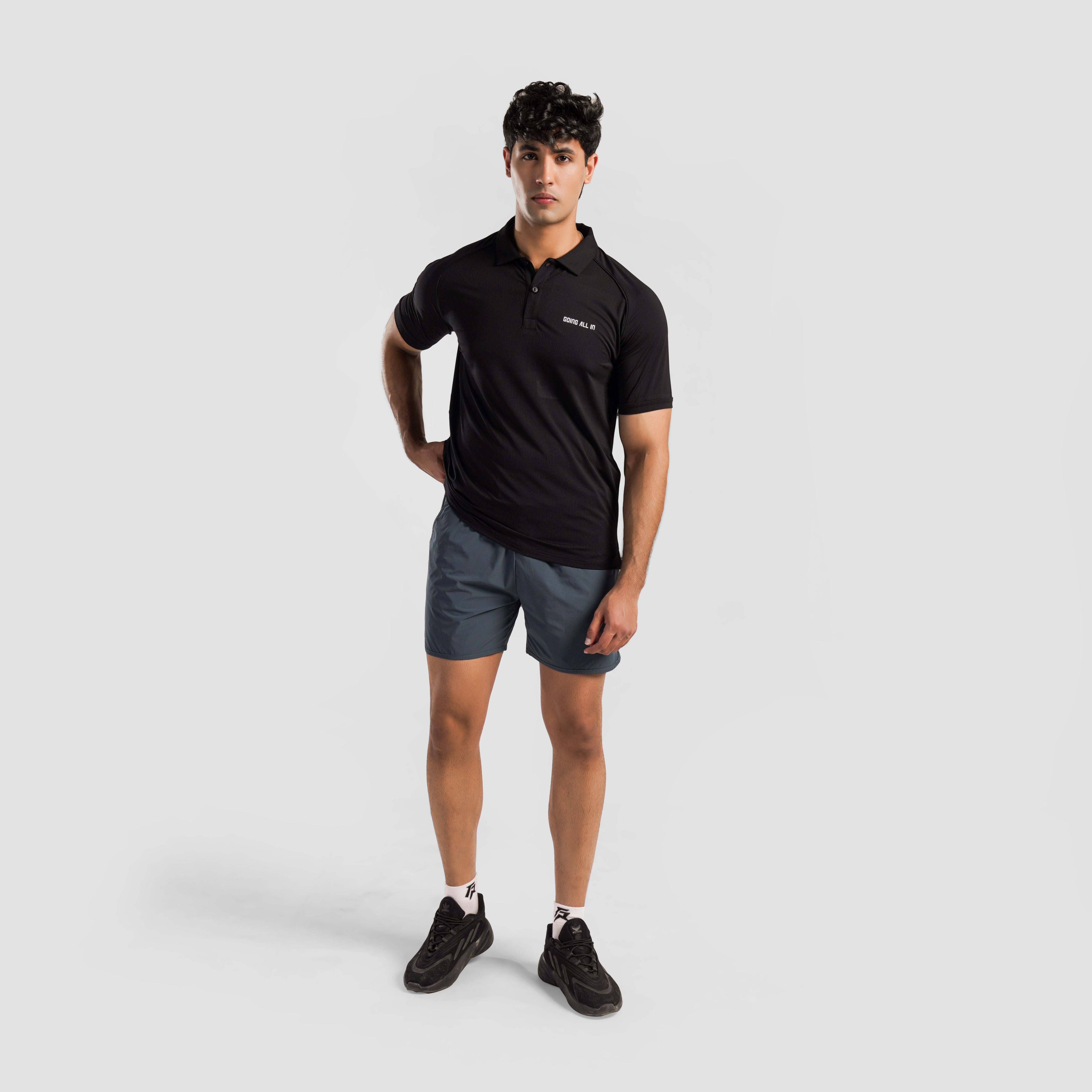 Prime Polo Shirt (Black)