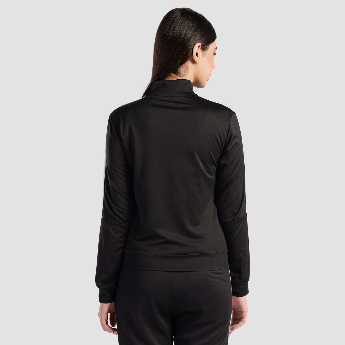 women track top zip gym jacket training outerwear side view Women Track Top Gym Armour Pakistan