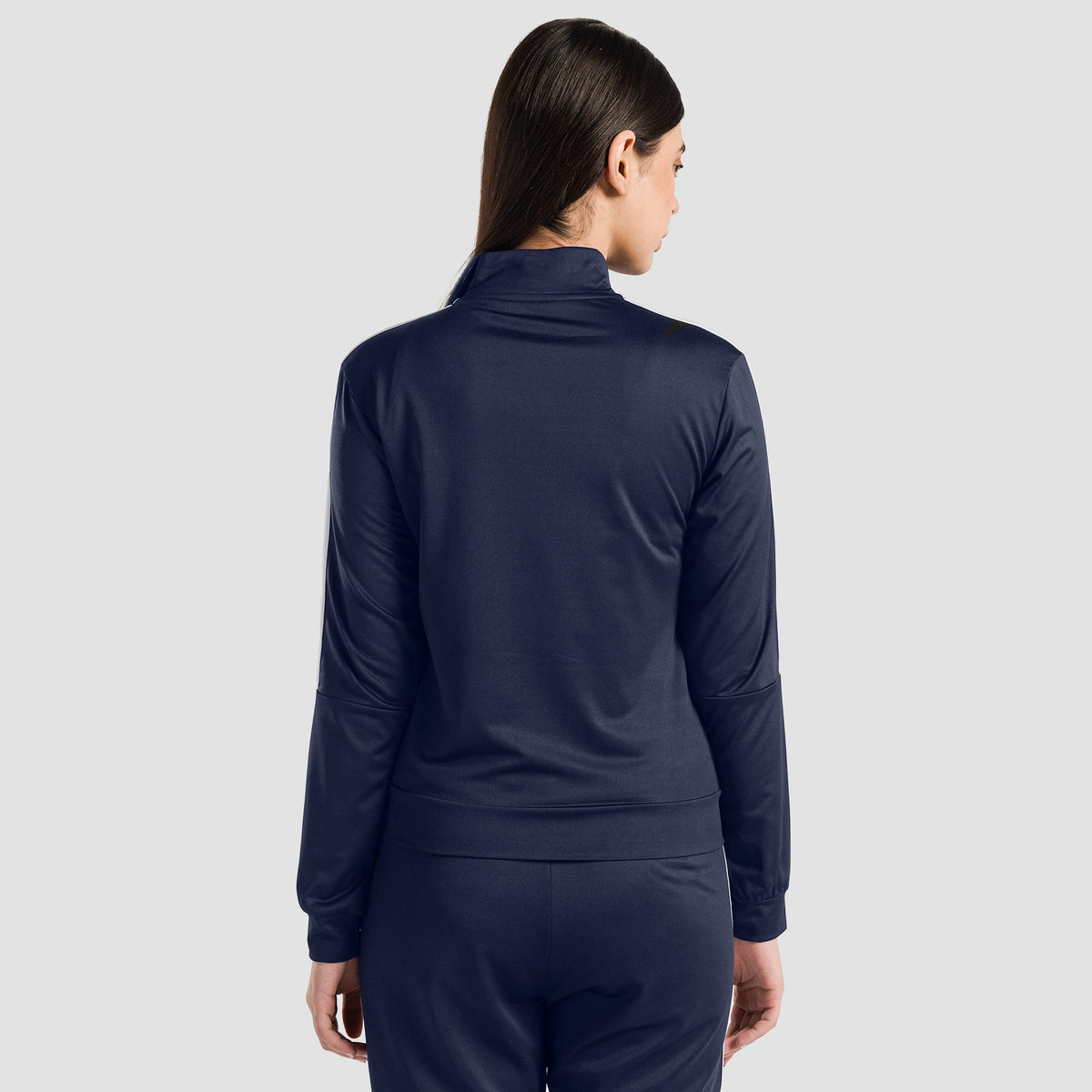 women track top zip gym jacket training outerwear side view Women Track Top Gymarmour Pakistan
