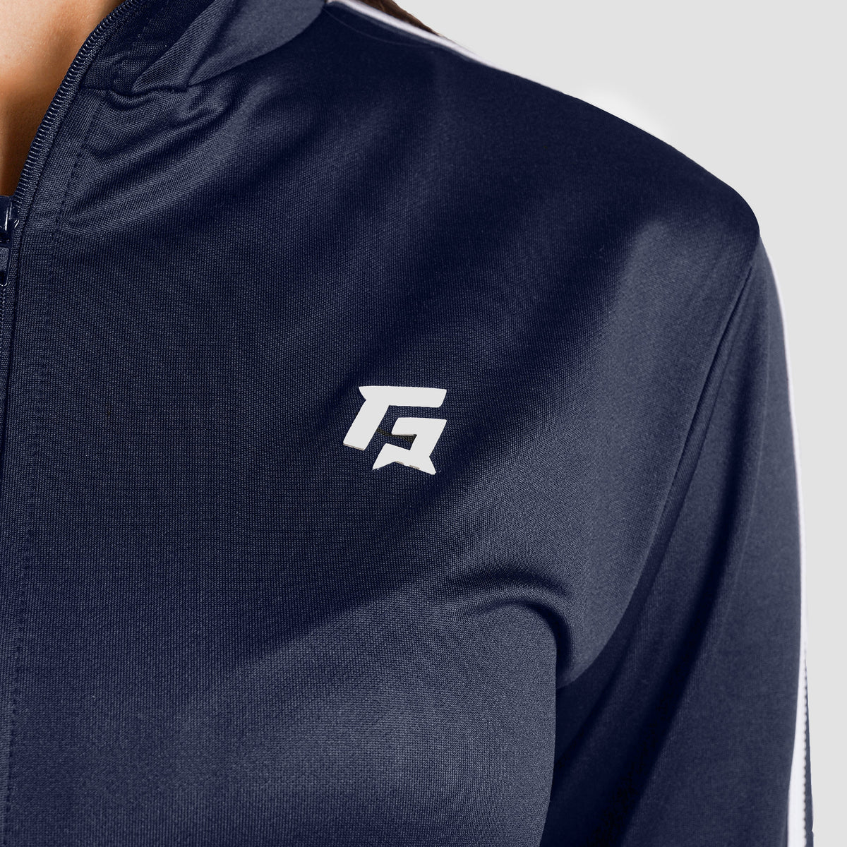 women track top zip gym jacket training outerwear fit view Women Track Top GymArmour Pakistan