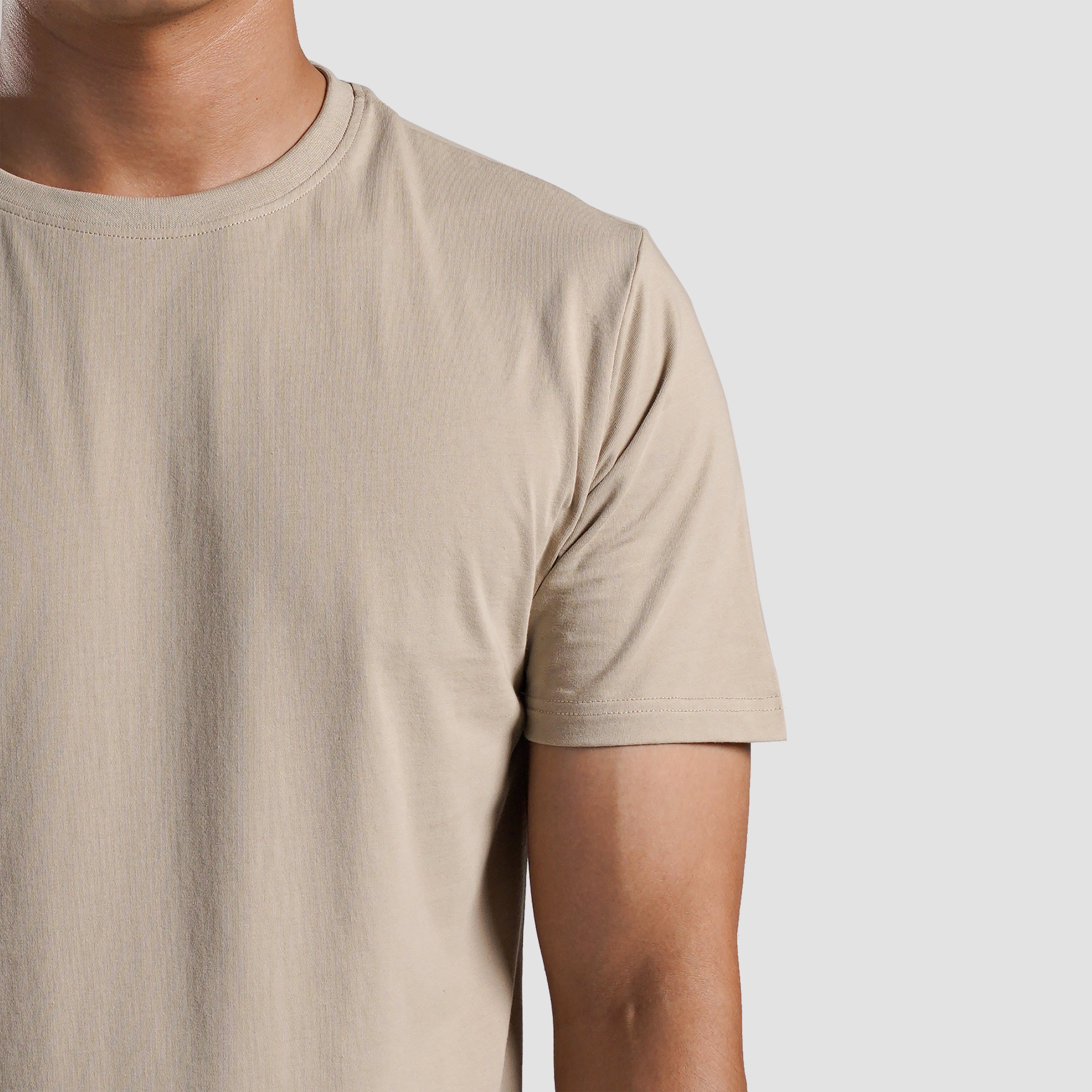 GA Basic Tee (Beige)
