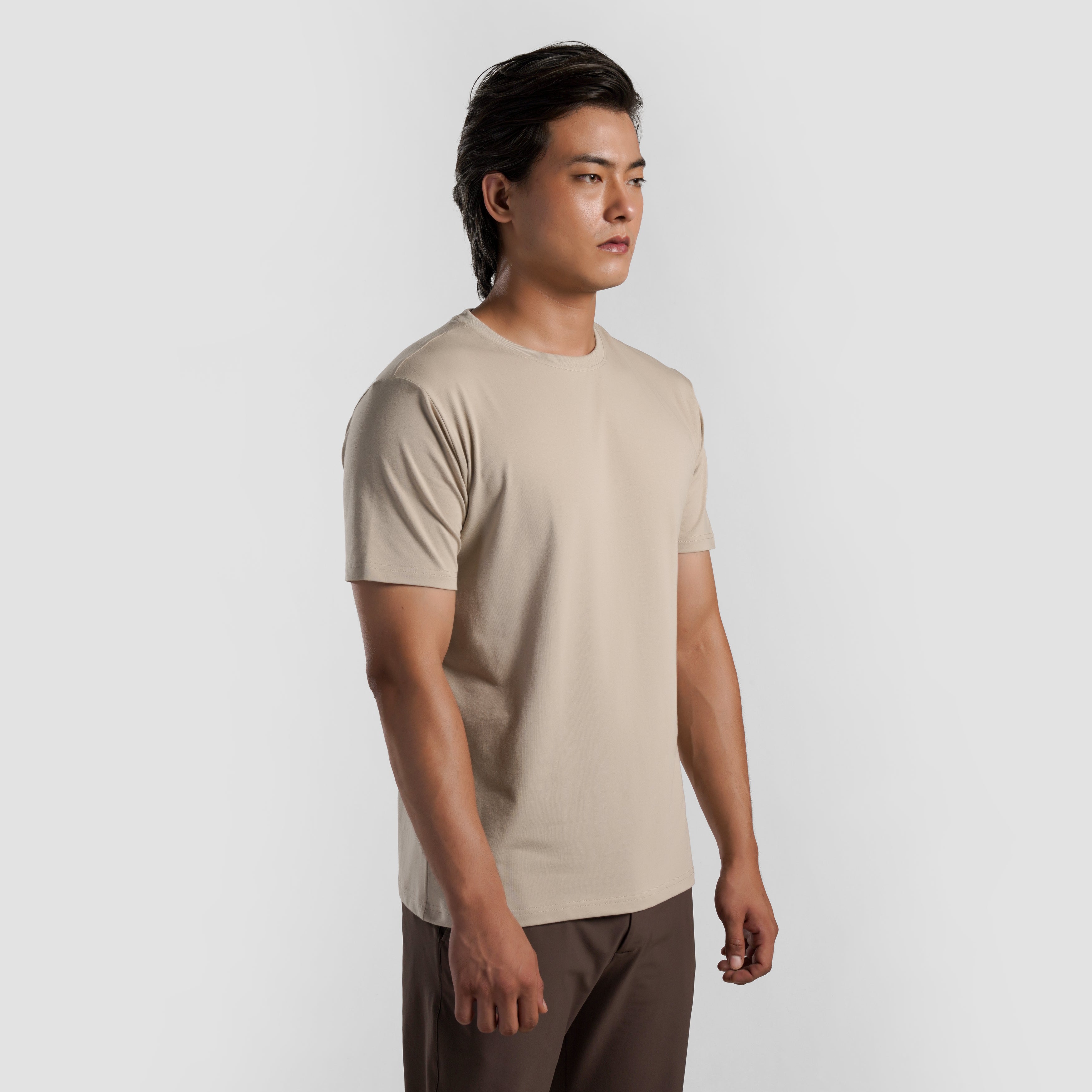 GA Basic Tee (Beige)