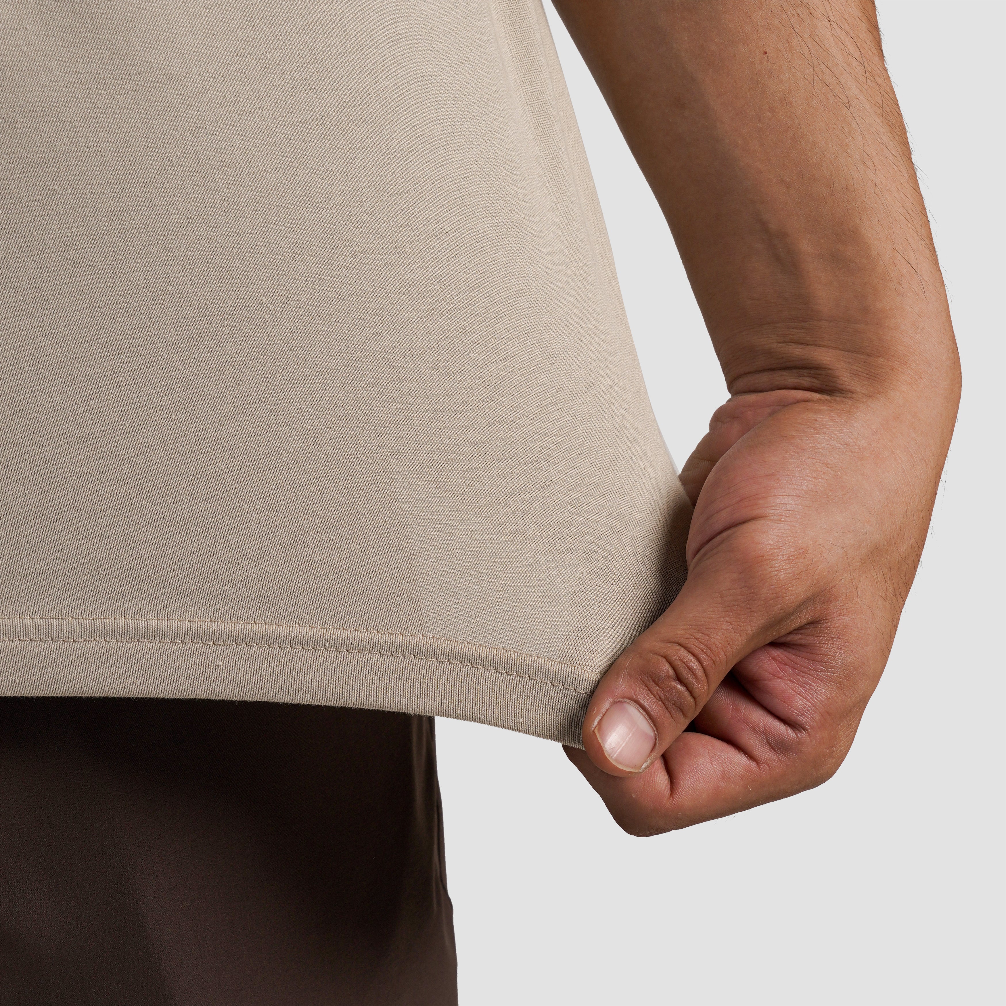GA Basic Tee (Beige)