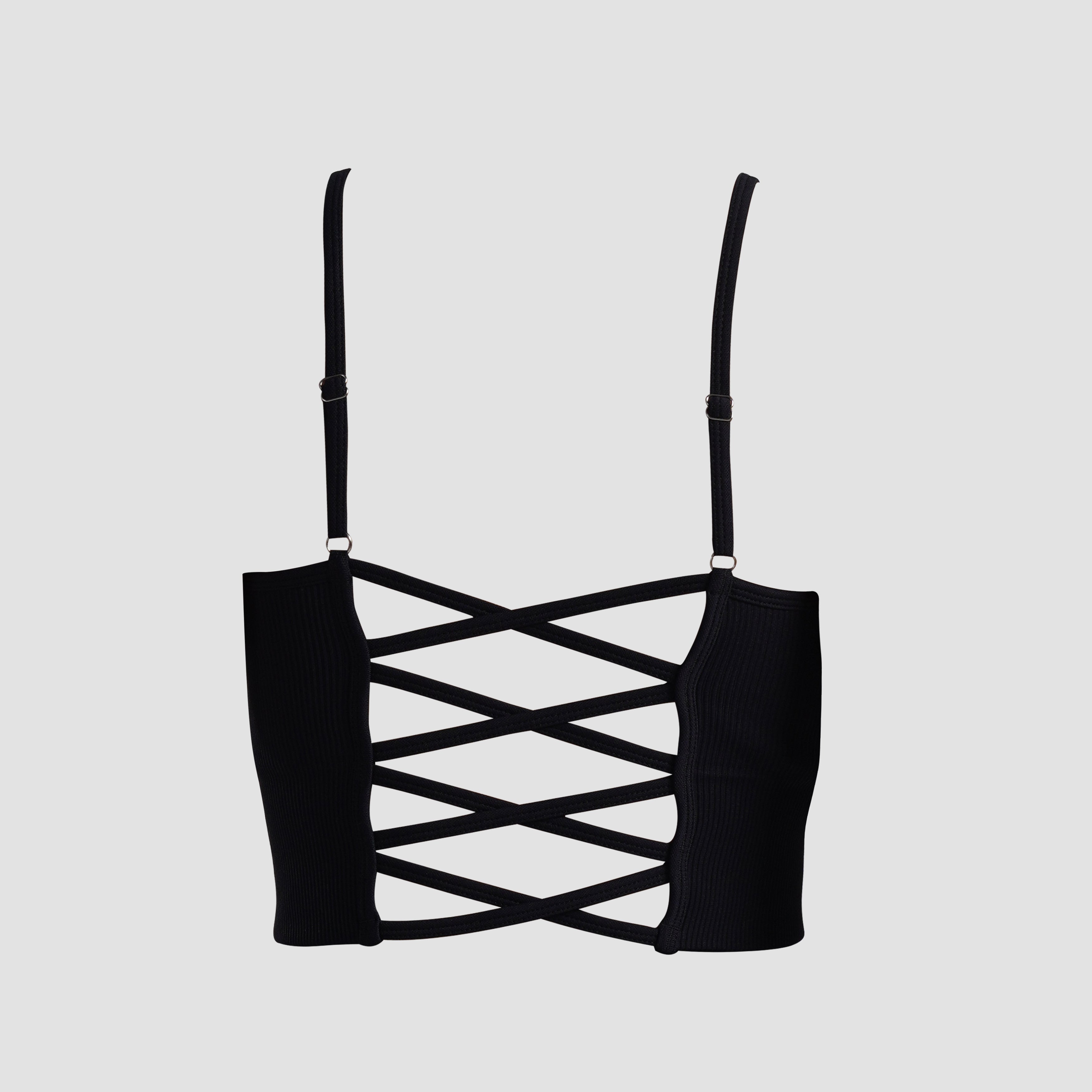 Cami Sculpt Bra (Black)