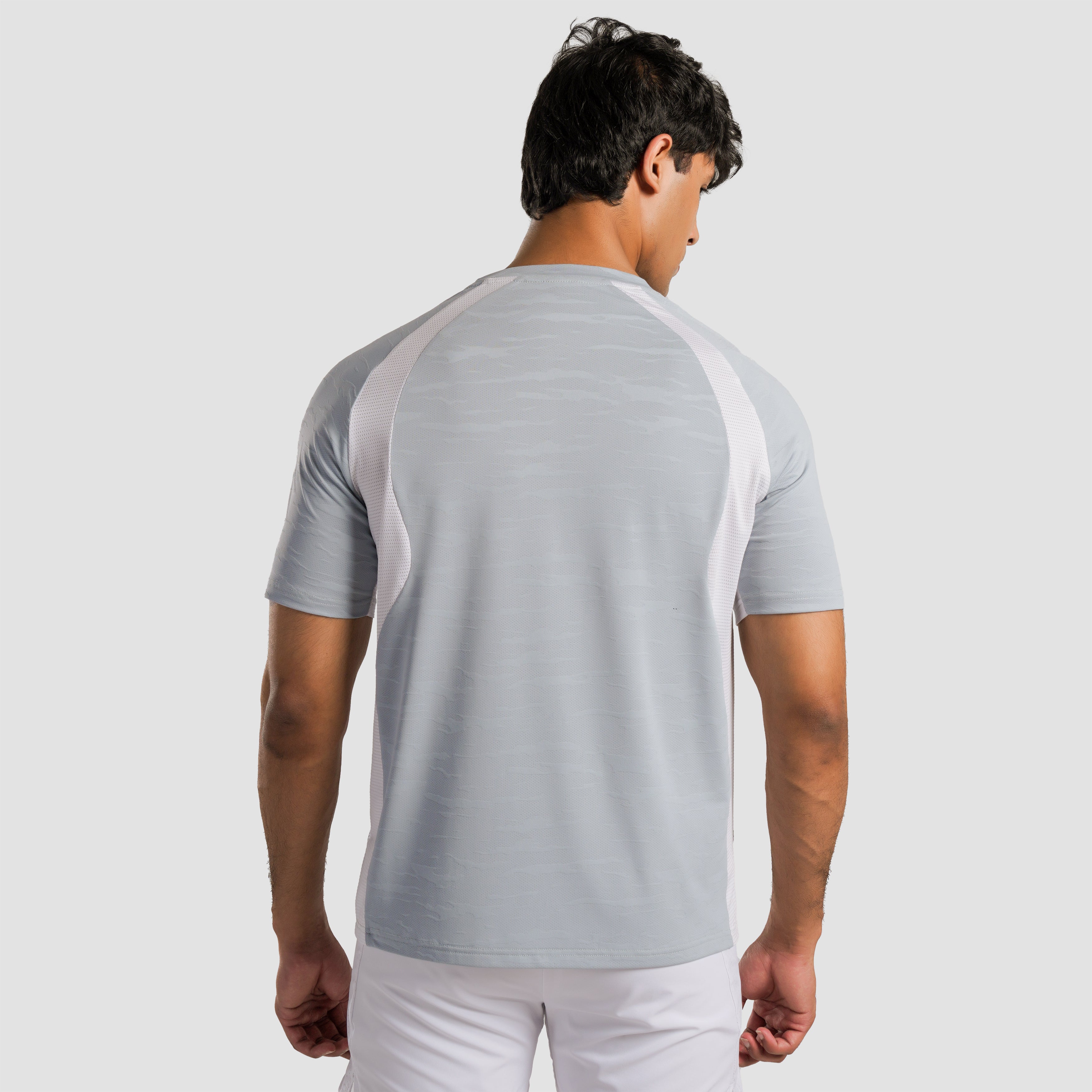 Edge Tennis Tee (Green-White)