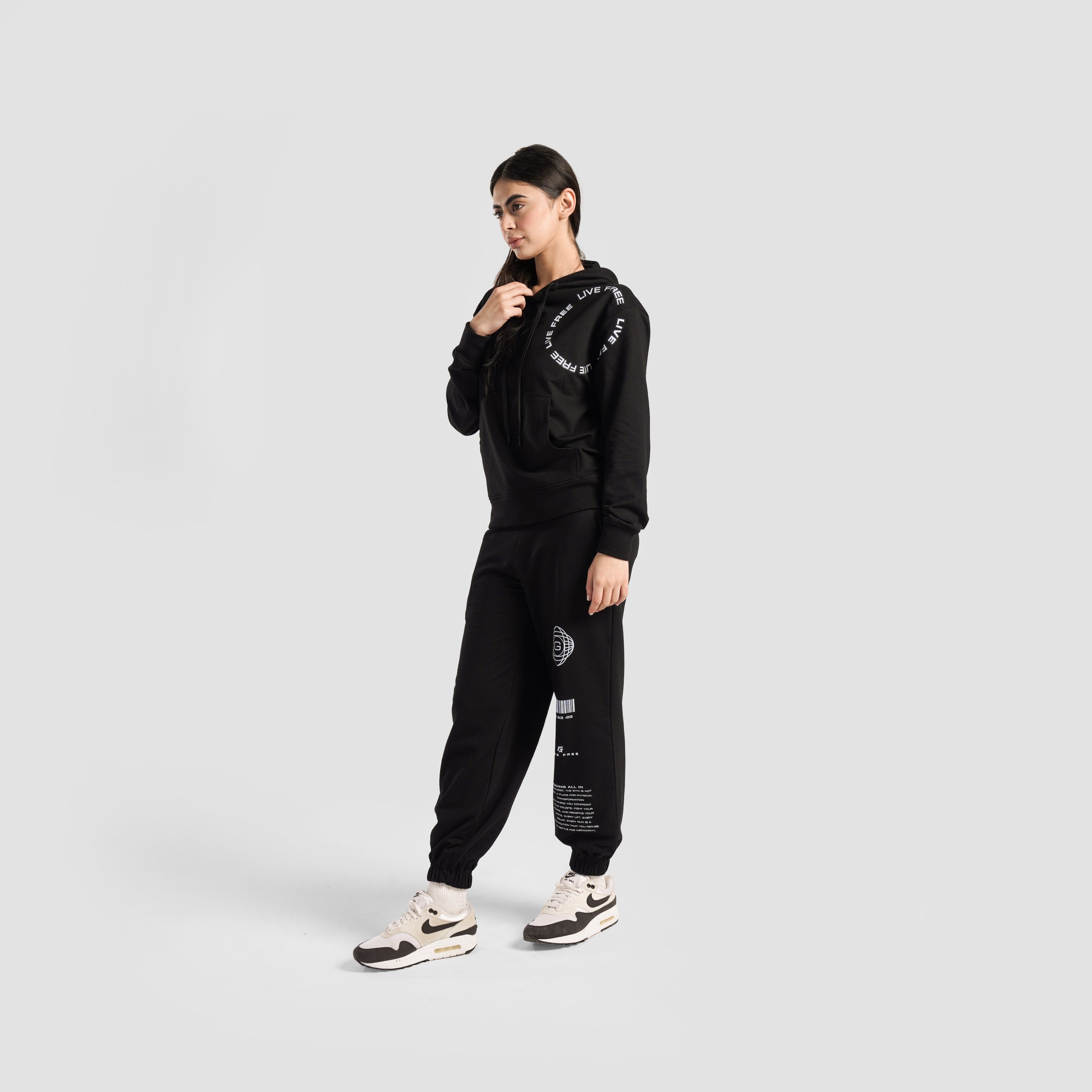 GAI Pulse Oversized Joggers (Black)