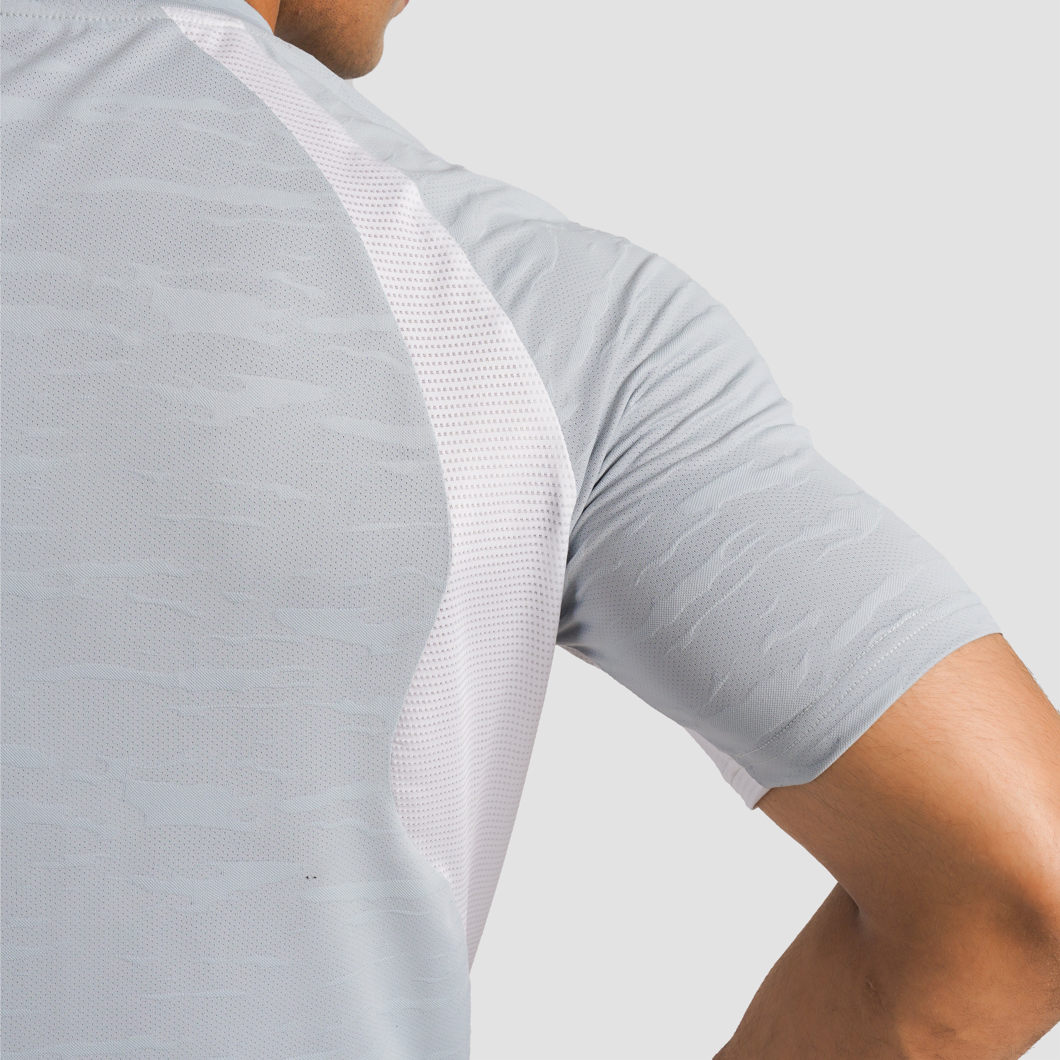 Edge Tennis Tee (Green-White)
