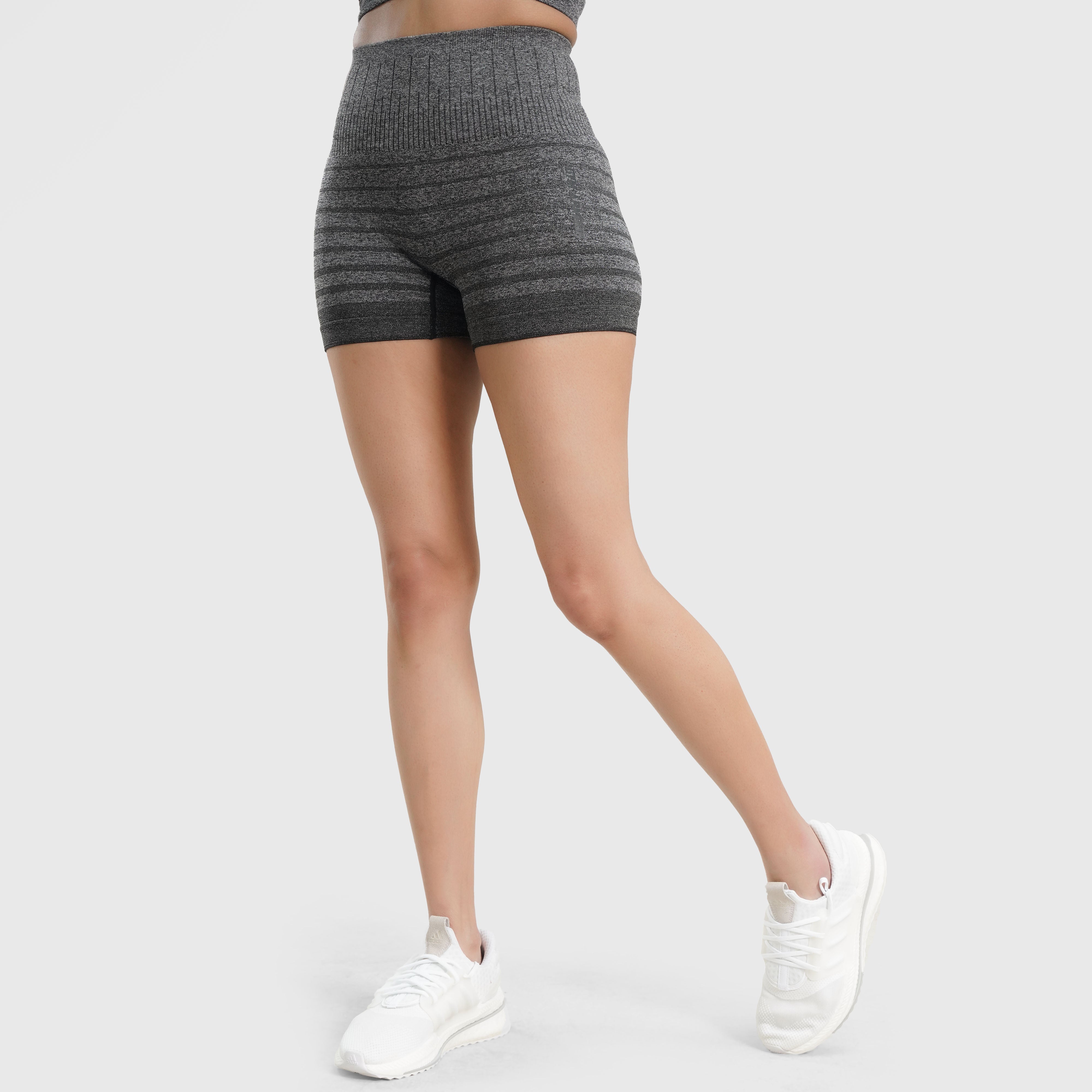 Tone Sculpt Seamless Shorts (Grey)