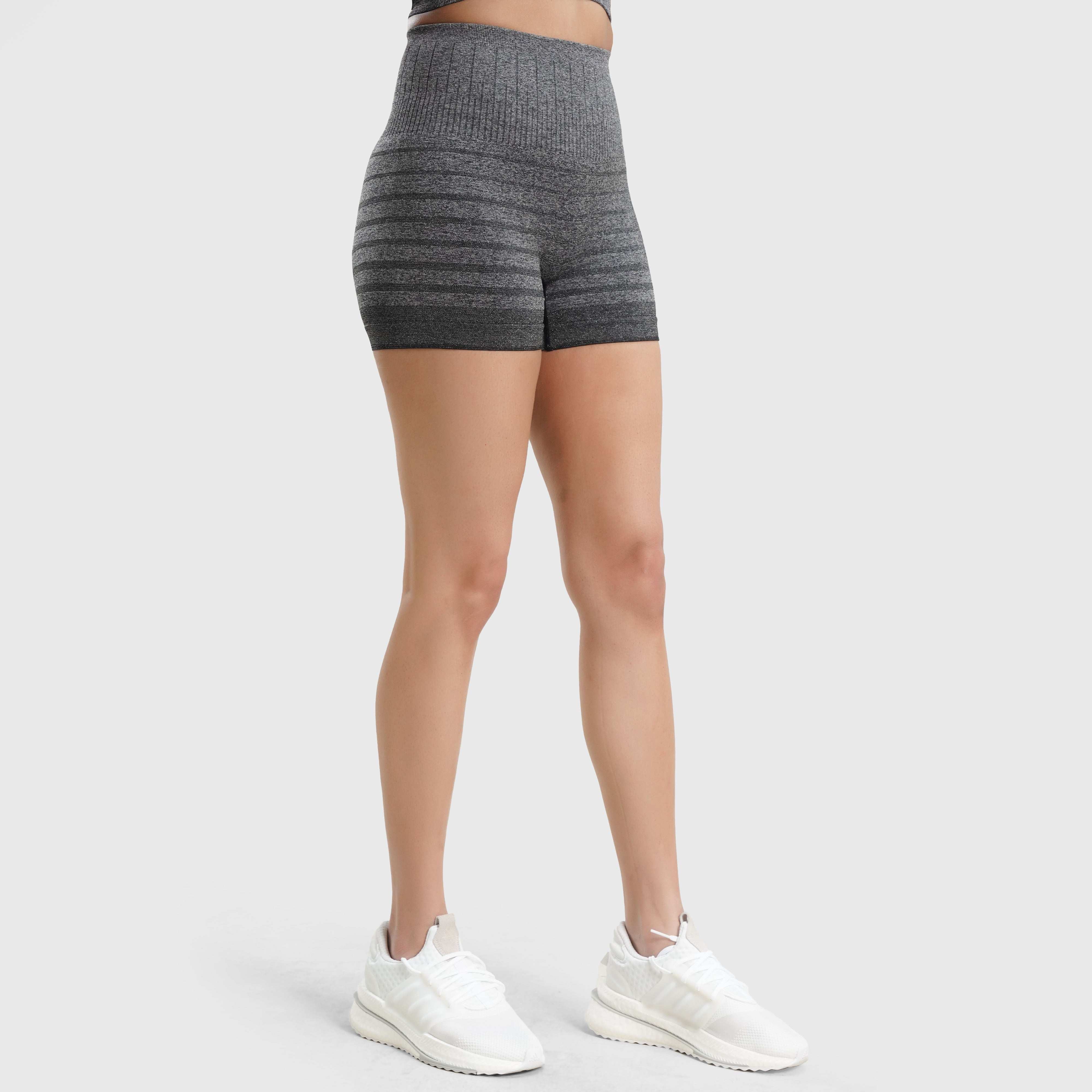 Tone Sculpt Seamless Shorts (Grey)