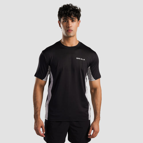 Ace T-Shirt (Black-Grey)