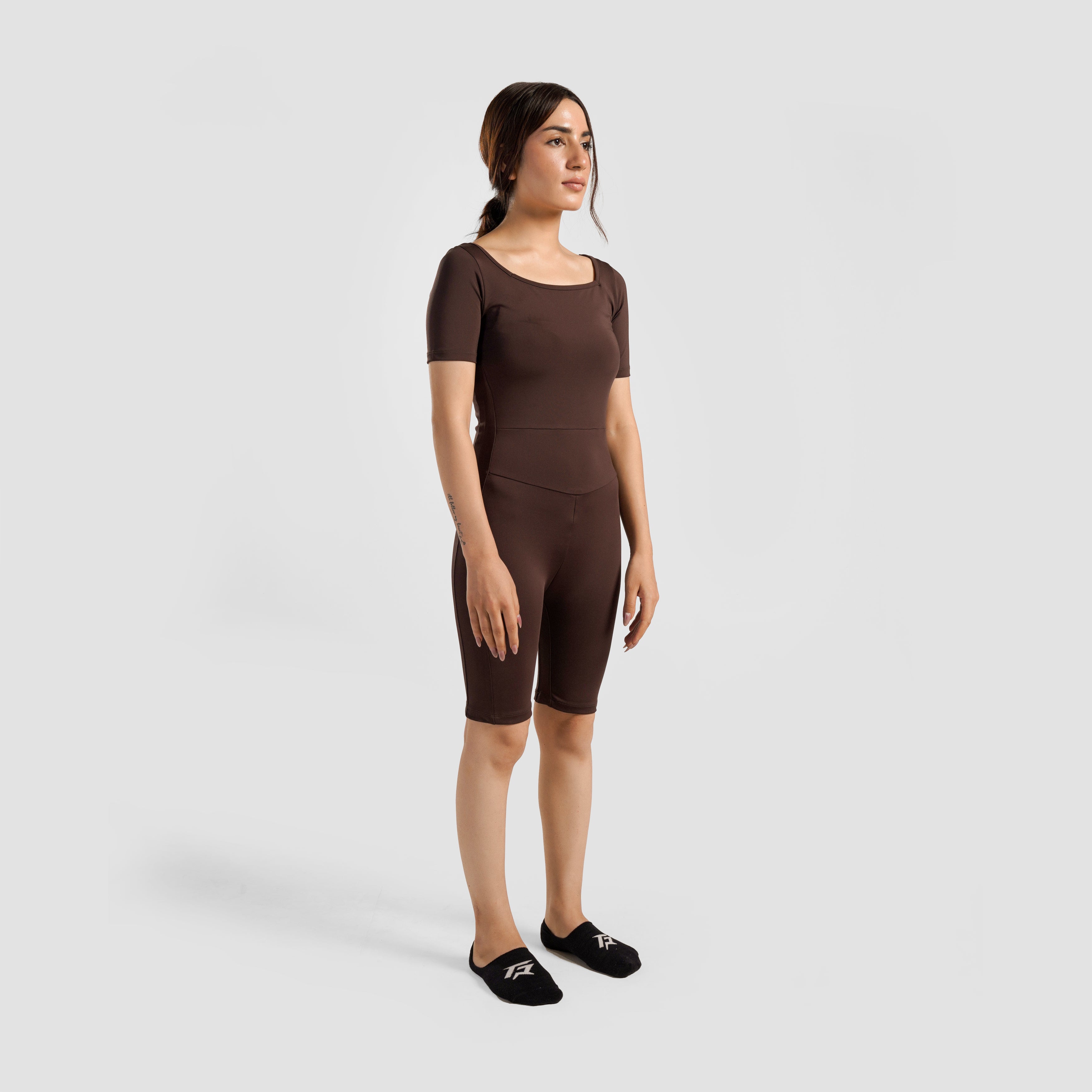 Yoga Onesie (Brown)