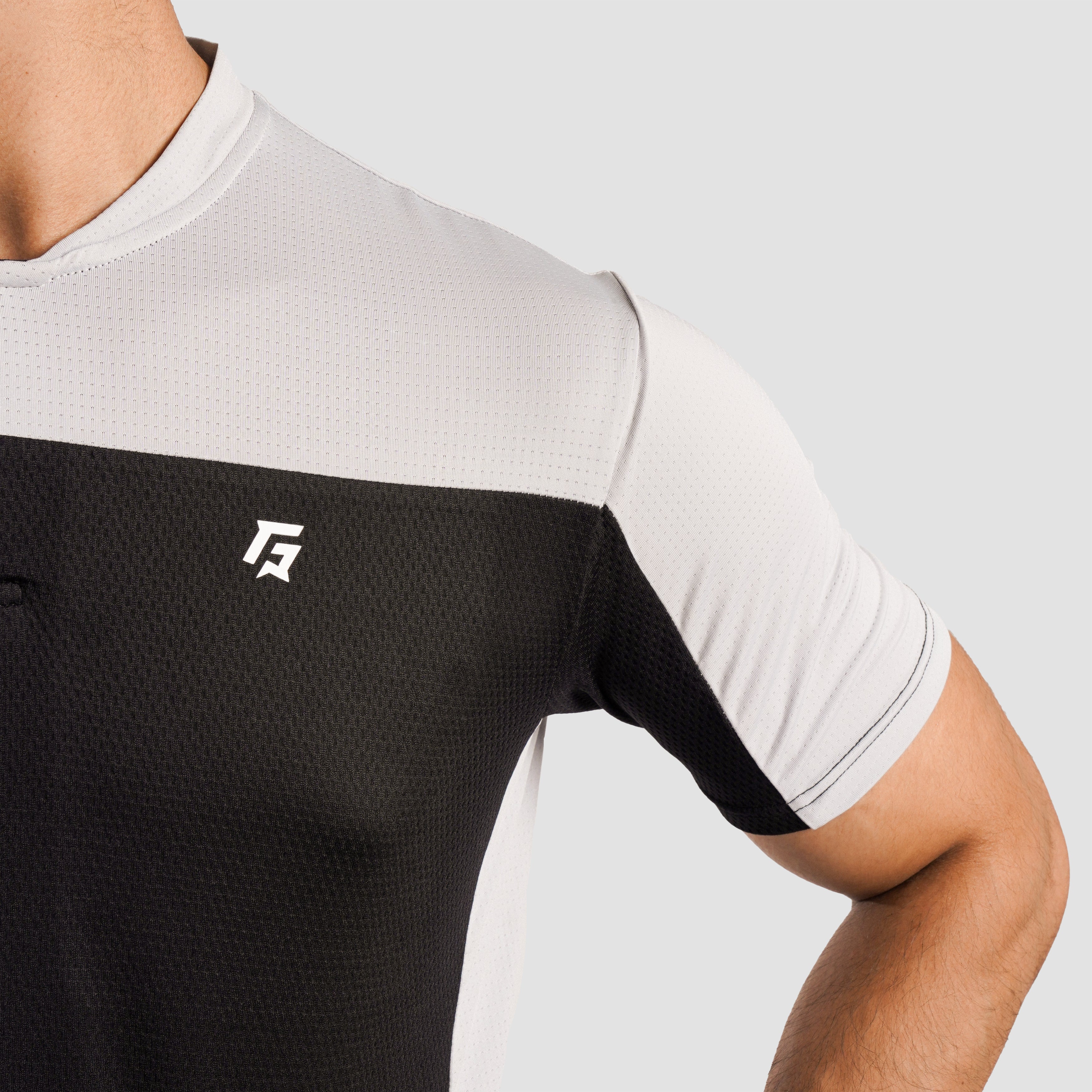 Pro Tennis T-Shirt (Black-Grey)