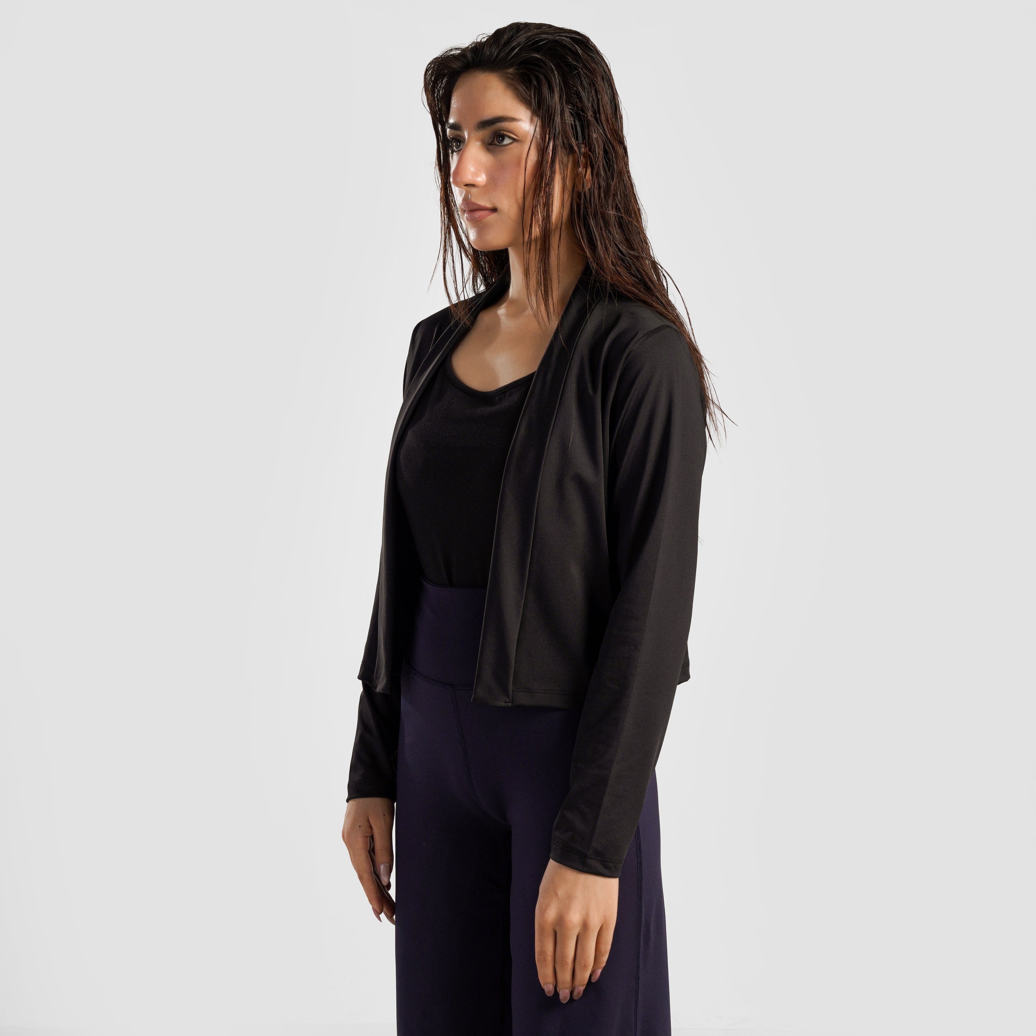 Yoga Cardigan (Black)