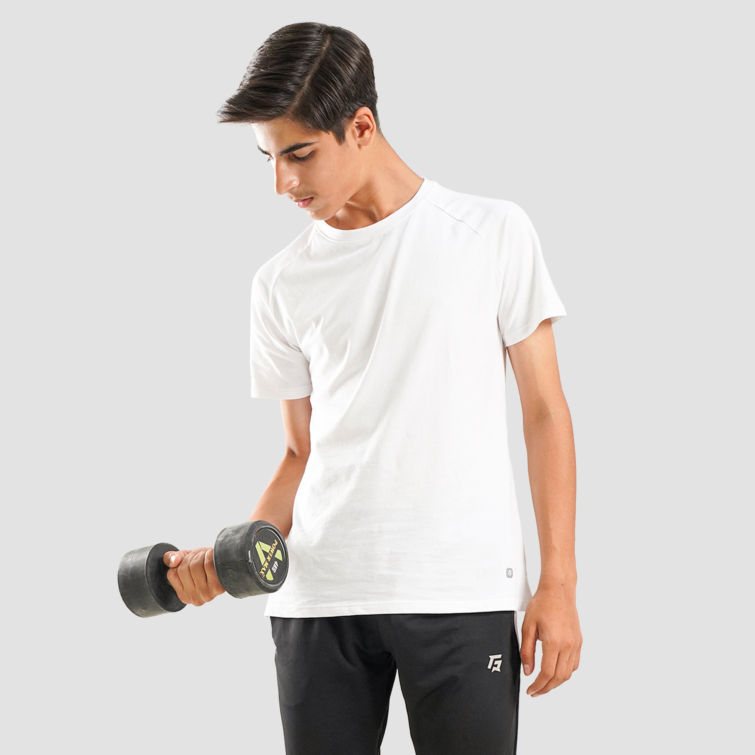 Youth Heritage Tee (White)