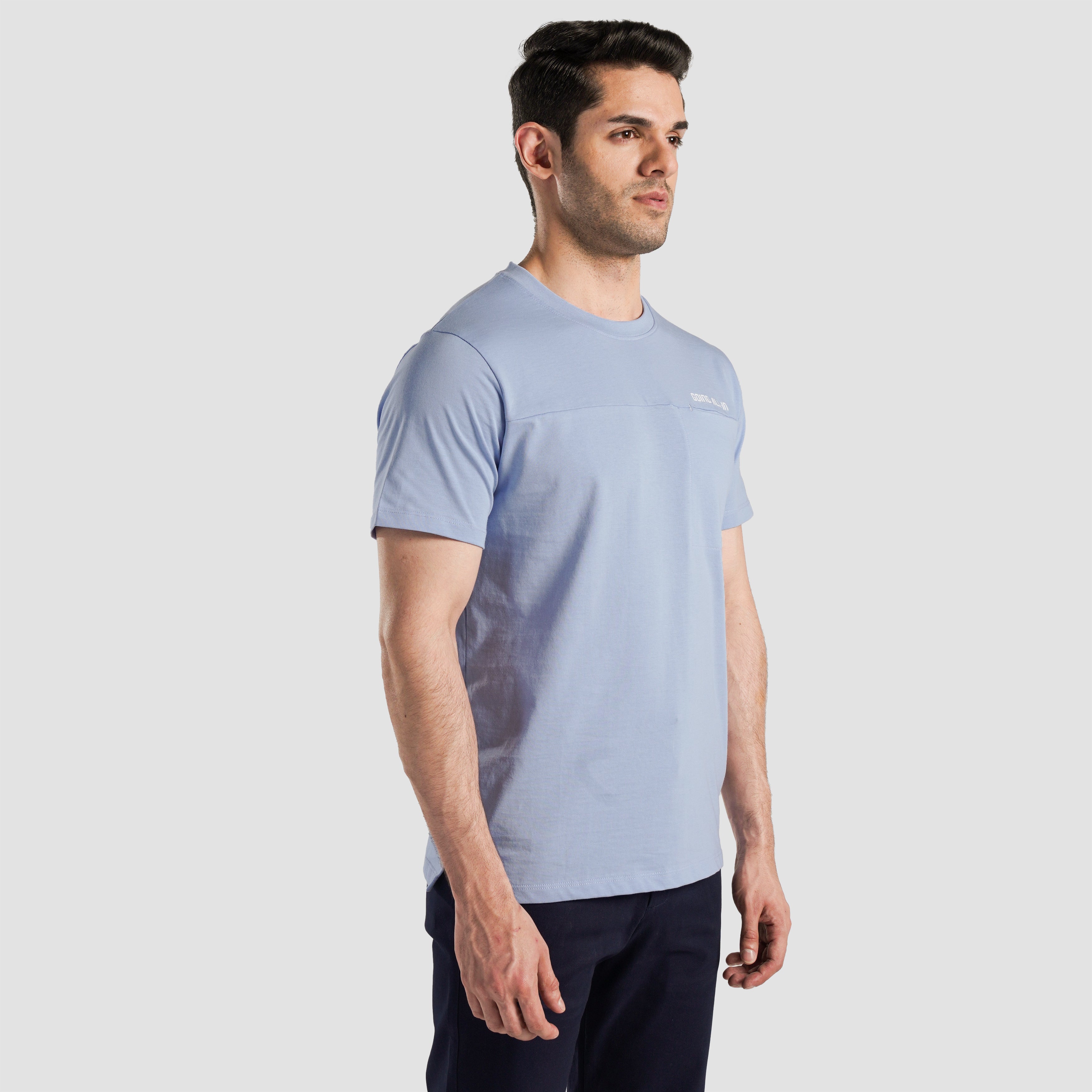 Power Move Tee (Sky Blue)