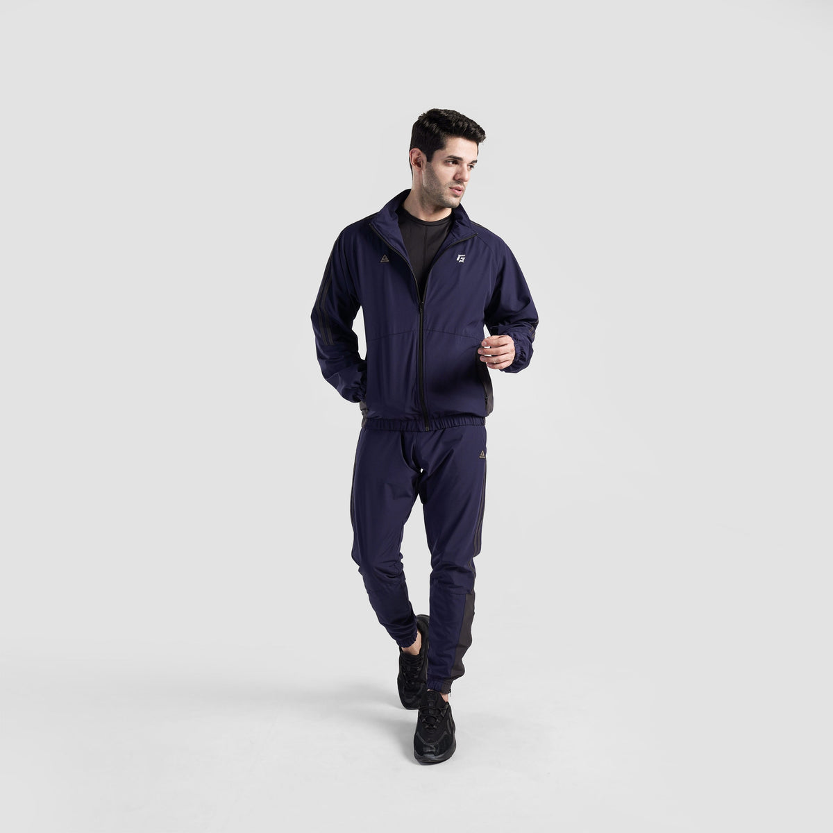 men track top zip gym jacket training outerwear fabric detail Men Track Top Gymarmour Pakistan