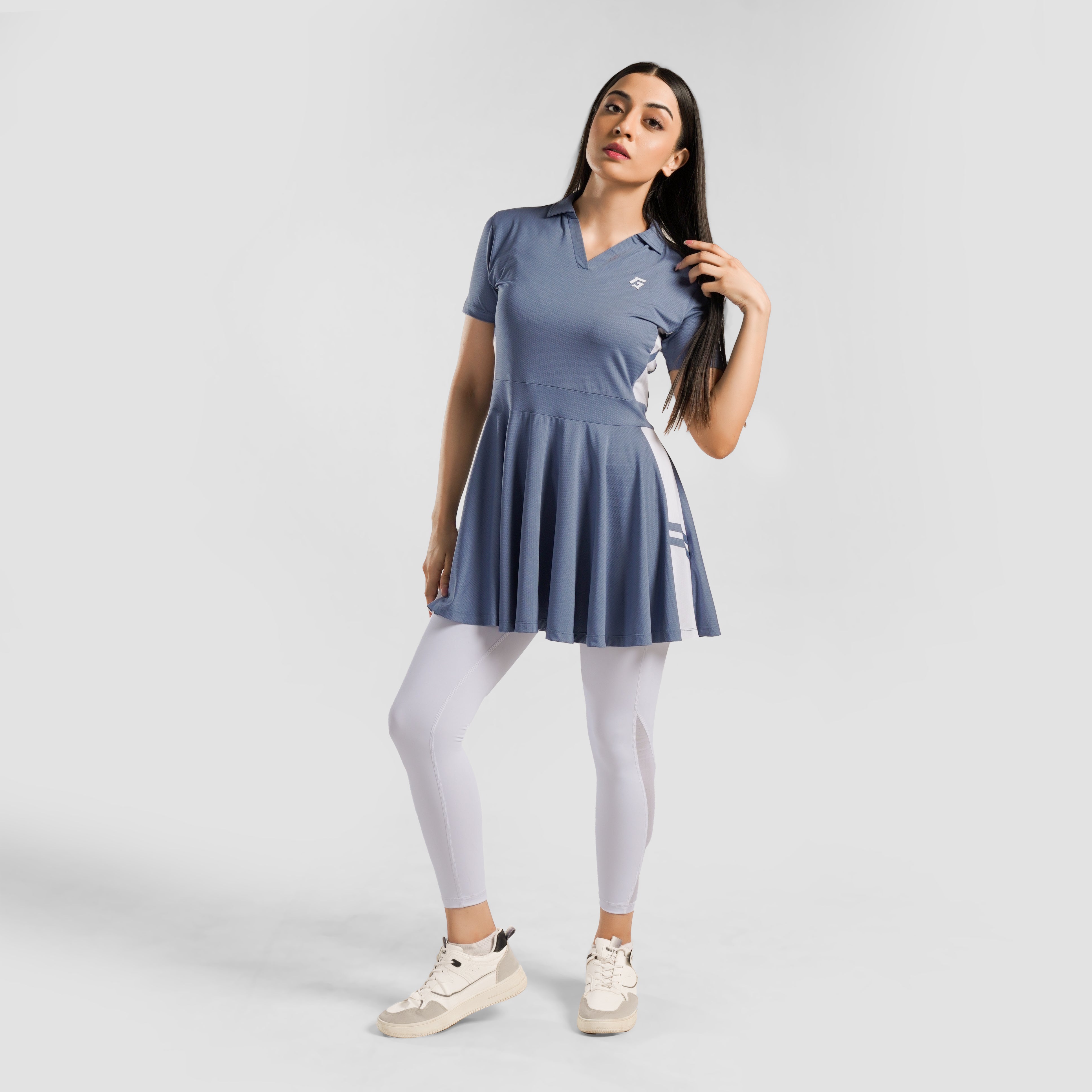 Polo Tennis Skirt (JK Blue)