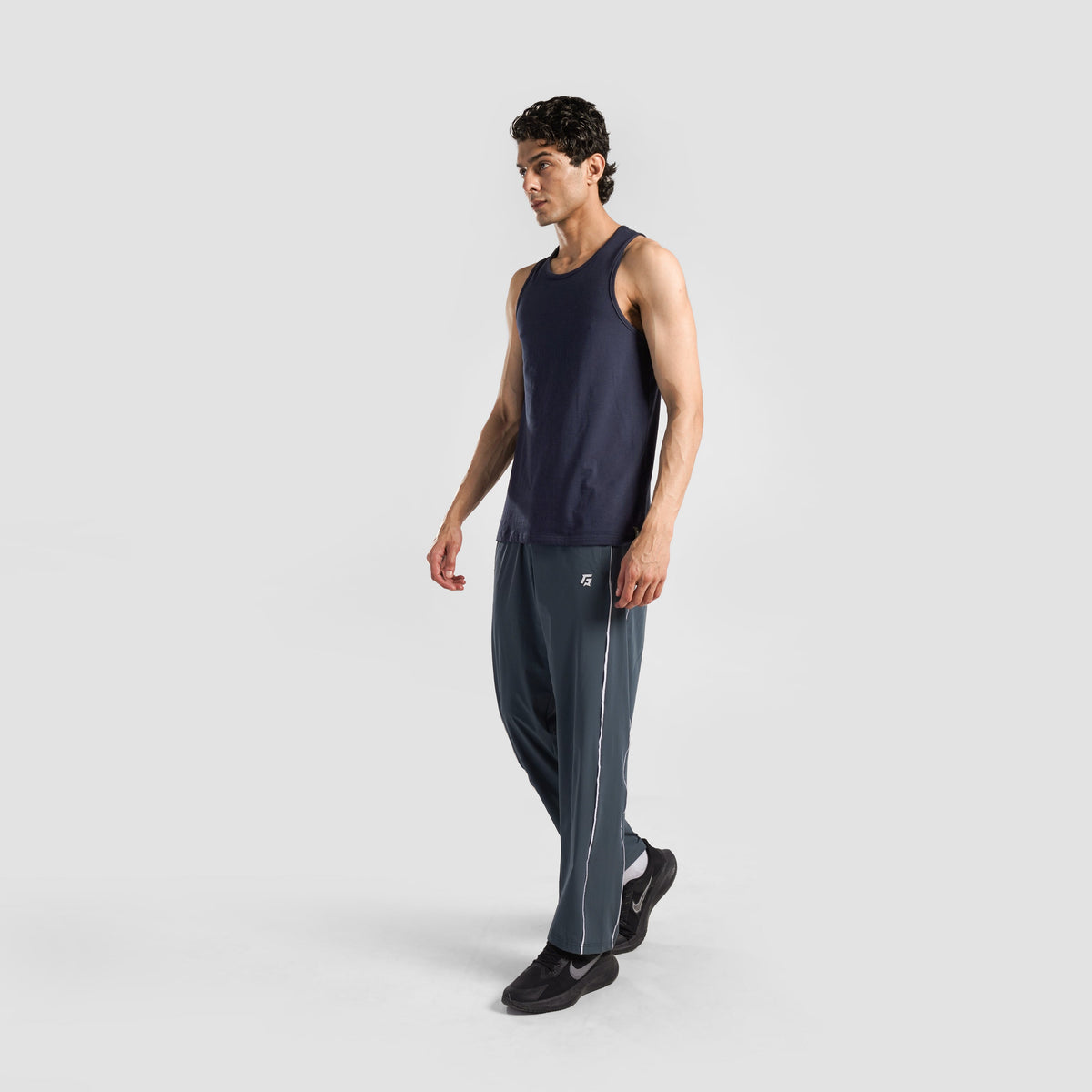 men gym trousers workout pants breathable fitness training bottoms side view Men Gym Trousers GymArmour Pakistan