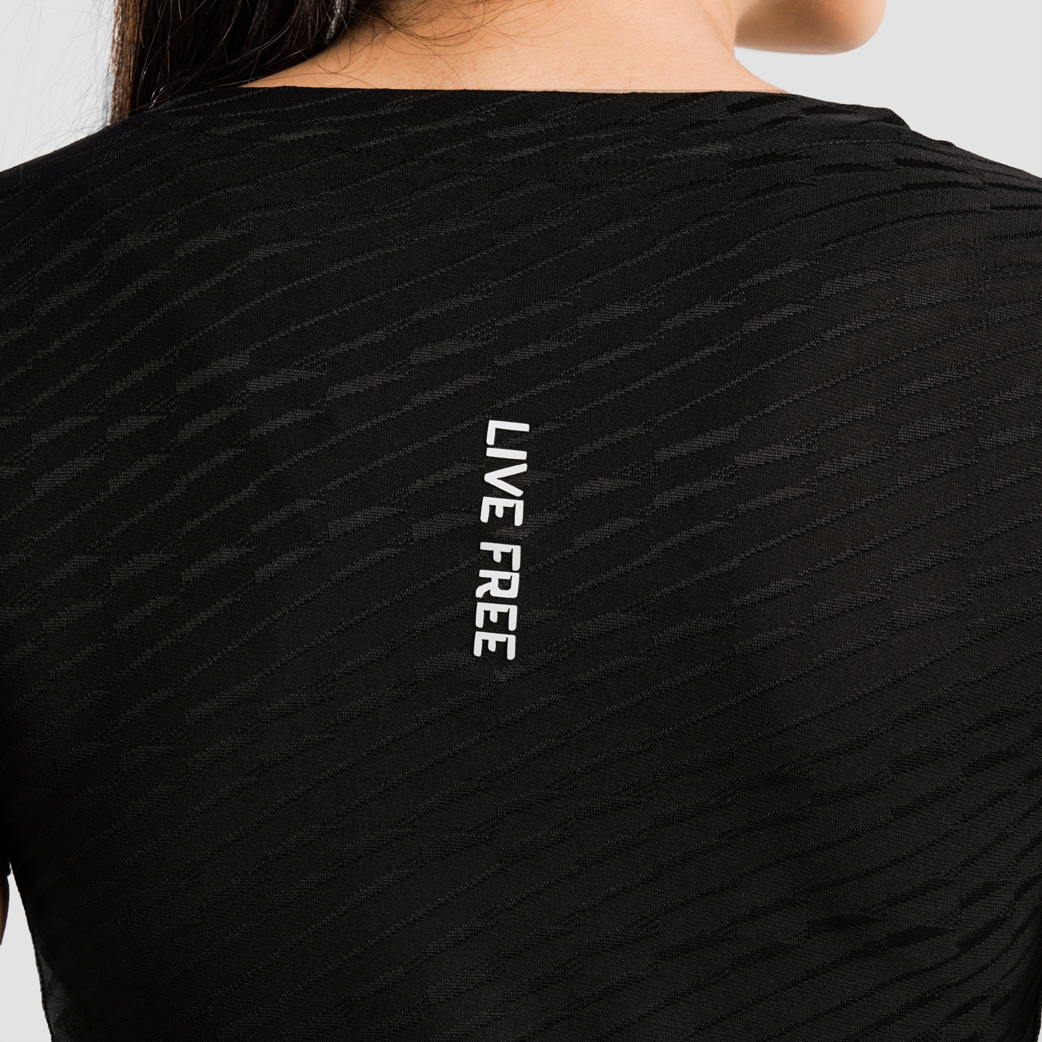 Court Top Tee (Black-White)