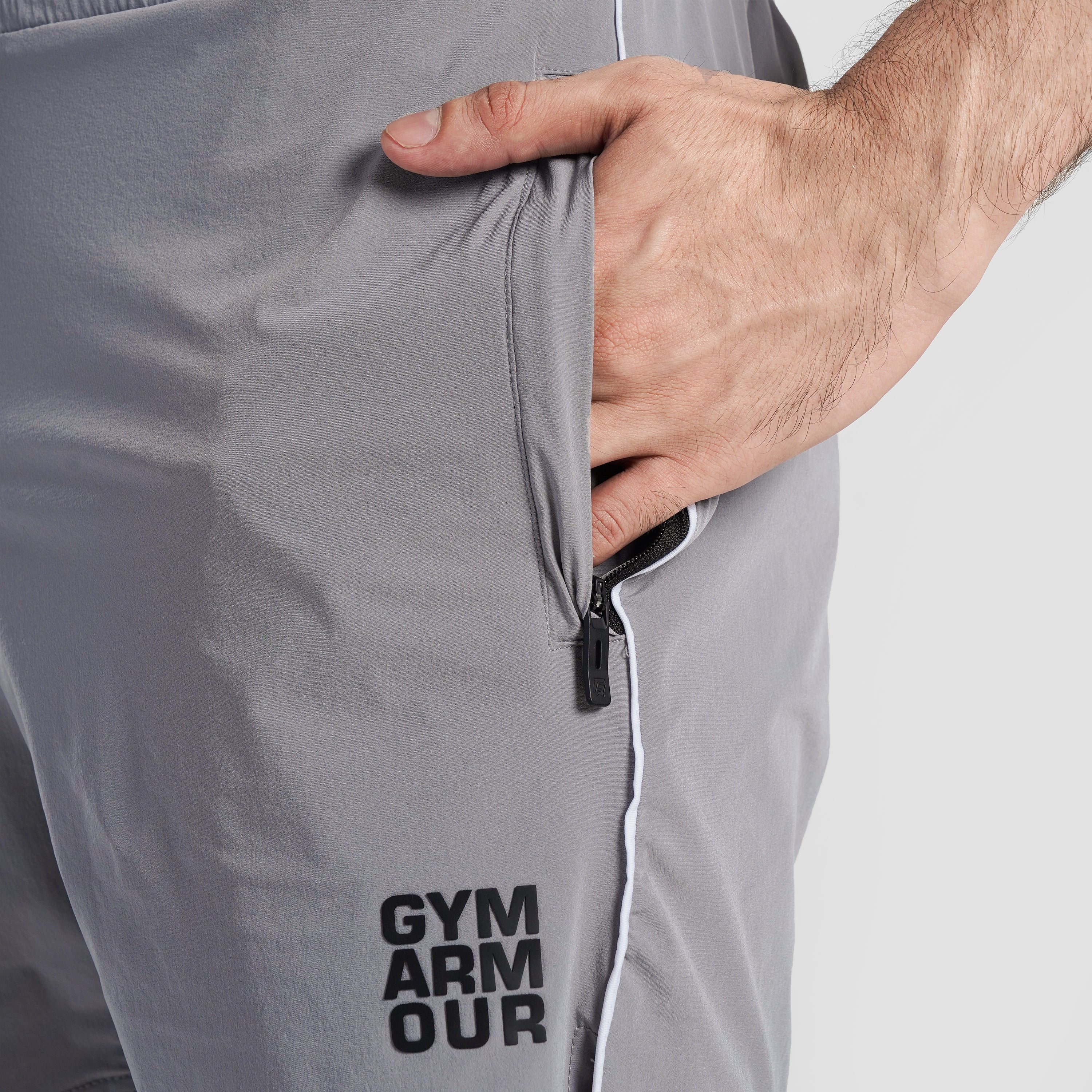GA Nano Shorts (Light Grey)