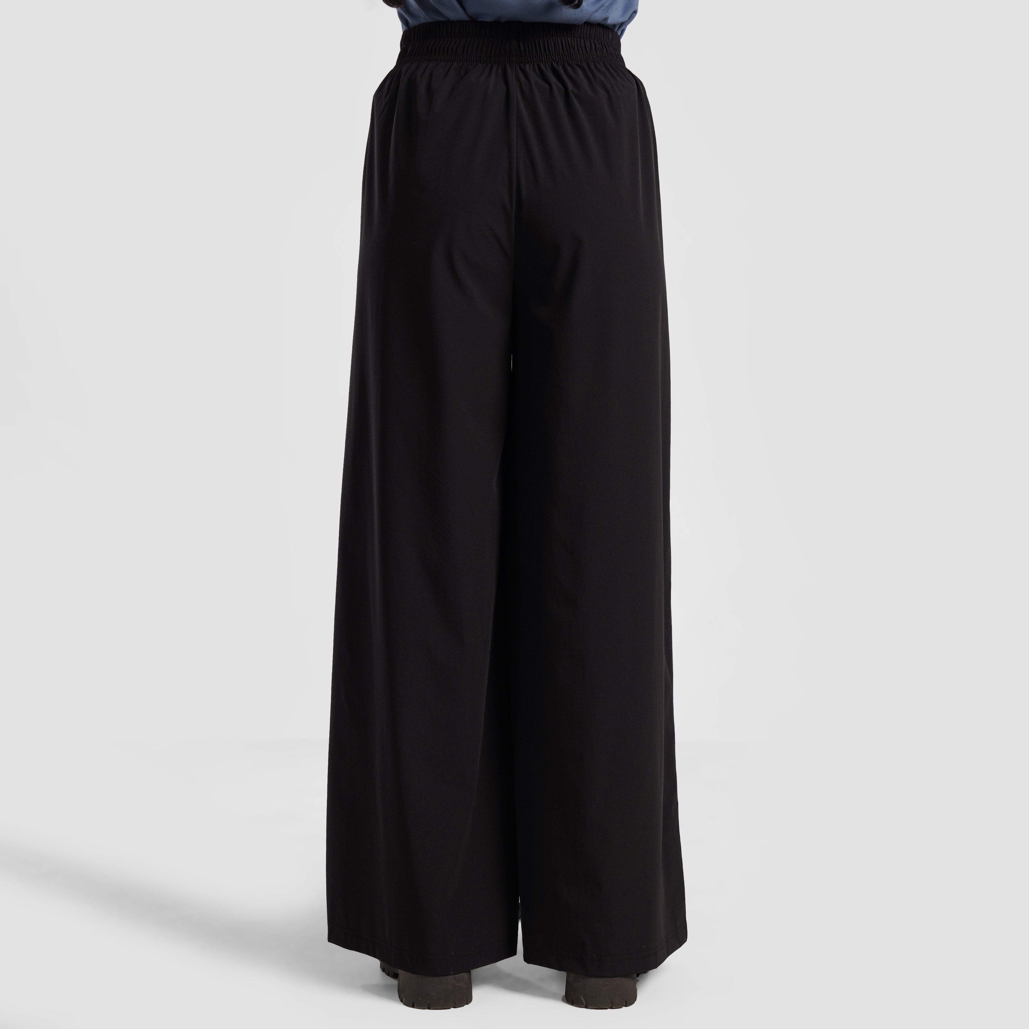 Dual Stripe Trousers (Black)