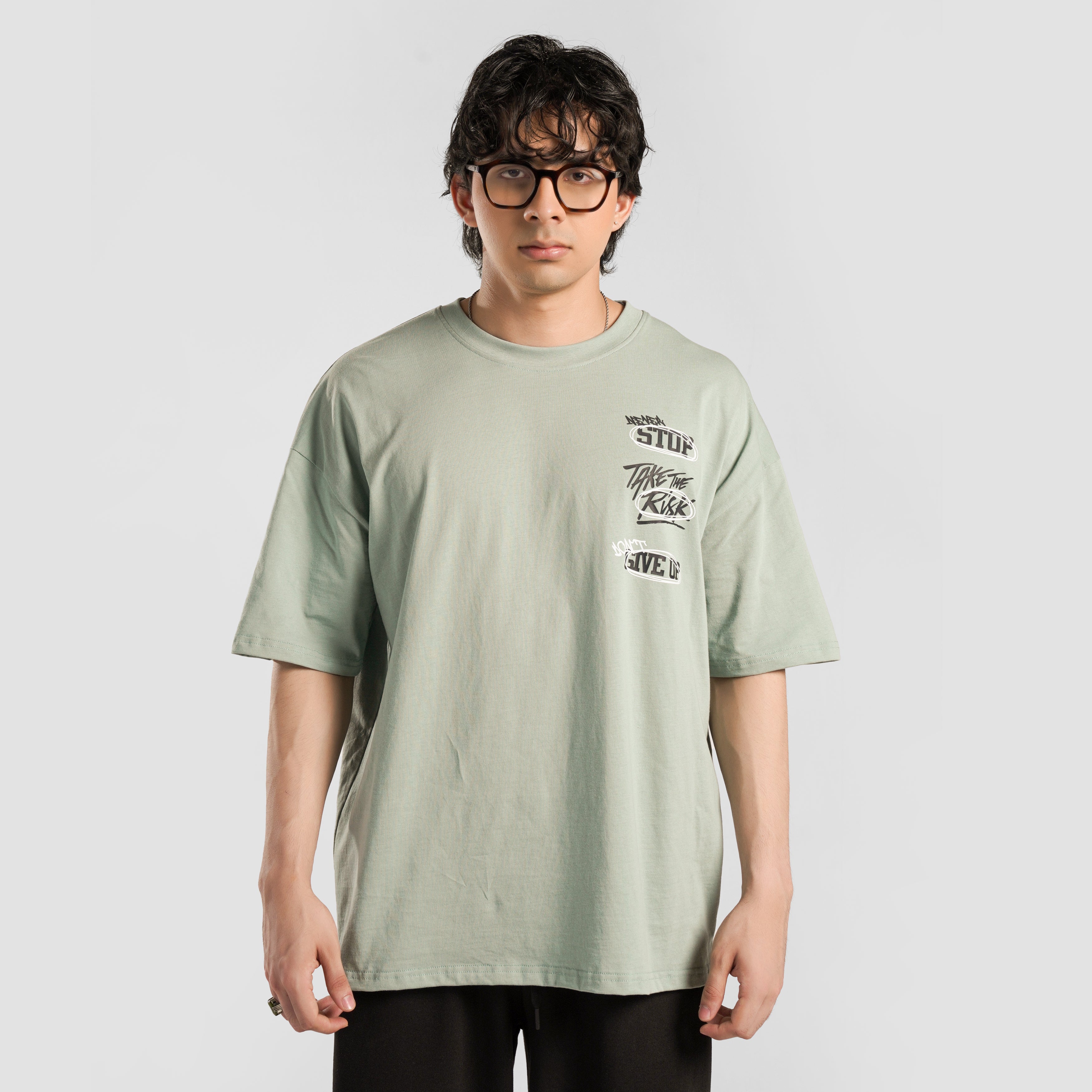 Only Motive T-Shirt (Light Green)