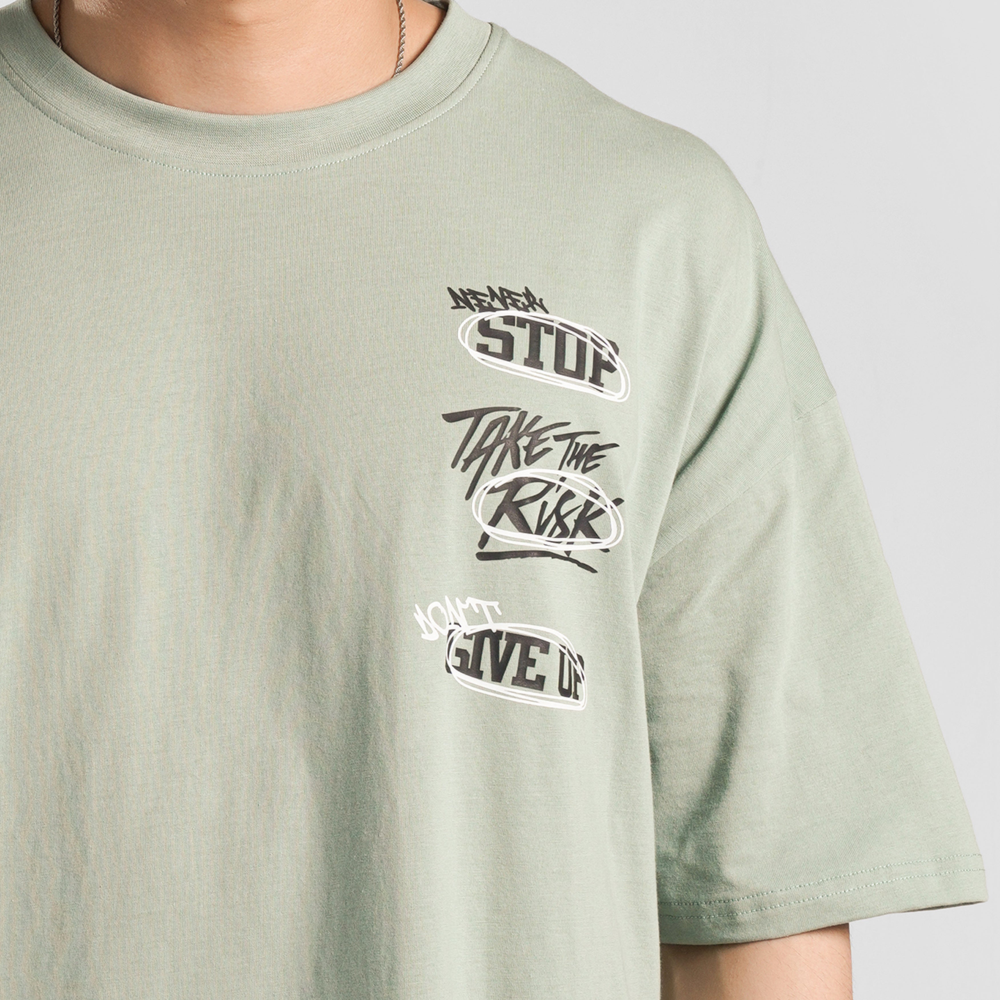 Only Motive T-Shirt (Light Green)