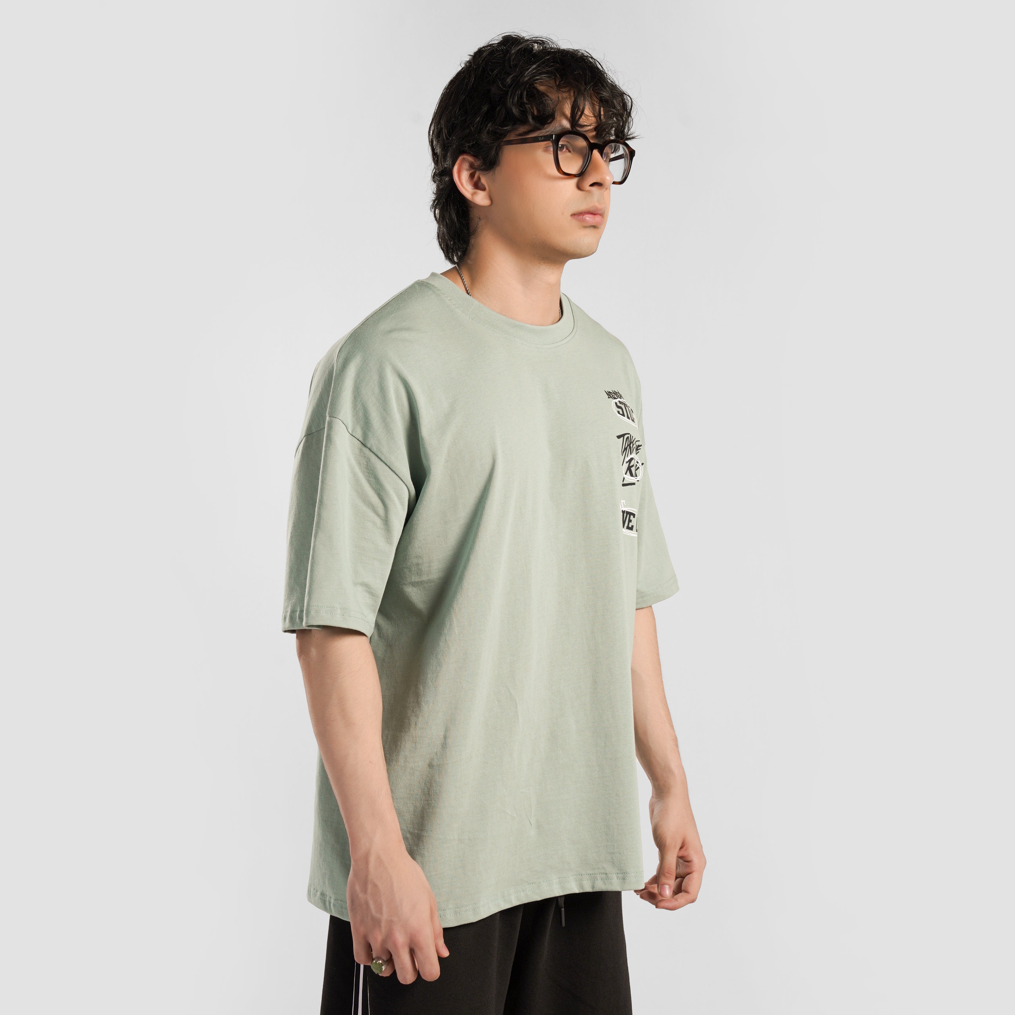 Only Motive T-Shirt (Light Green)