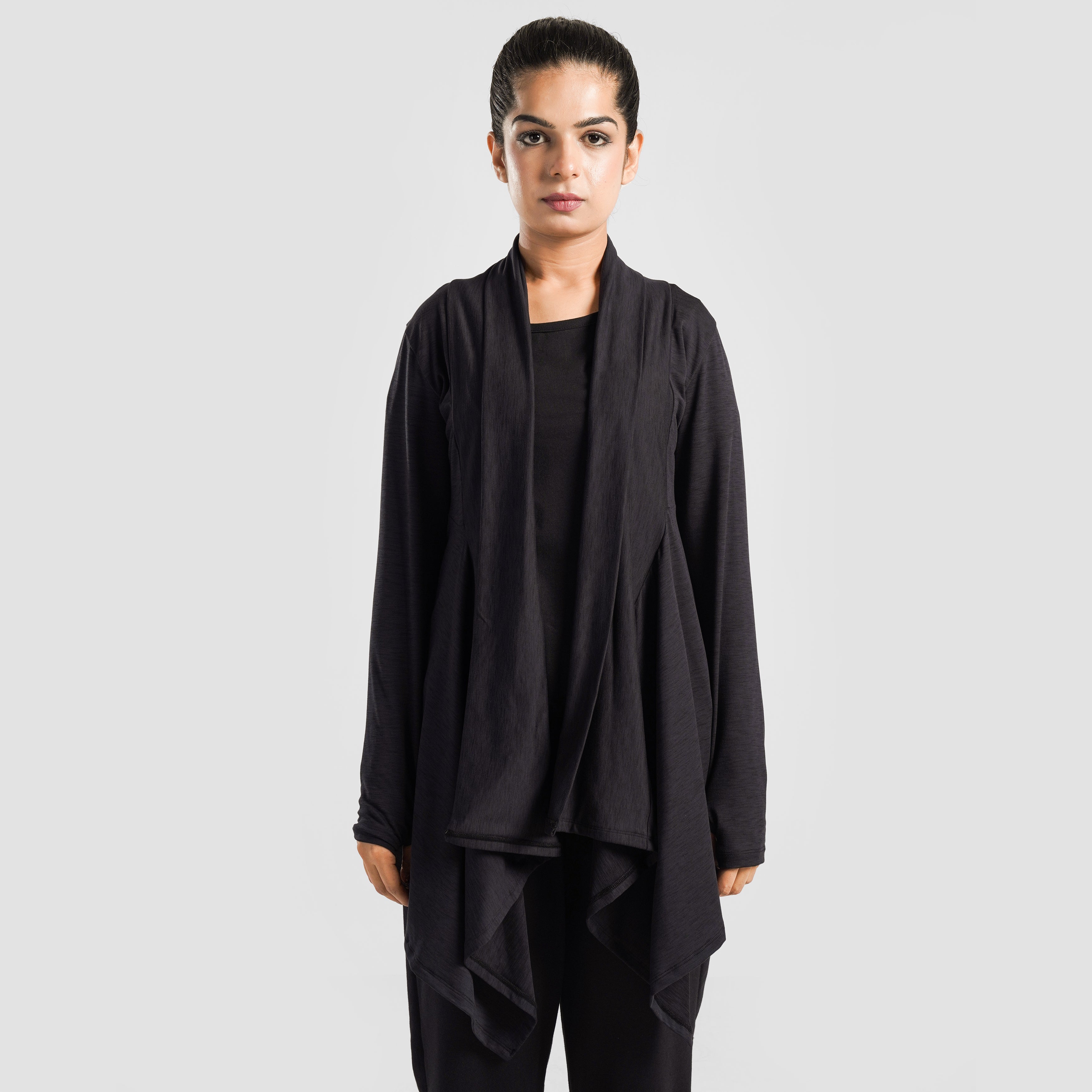 Modest Wrap (Charcoal)